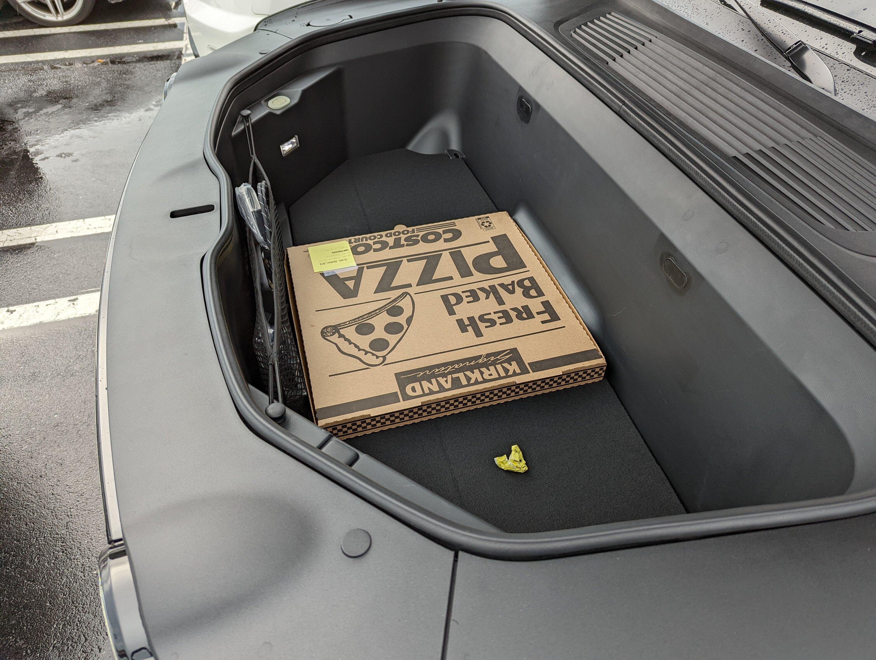 Rivian R1T R1S Found a Decent Gear Tunnel Organizer and/or Frunk Organizer PXL_20220801_223746003