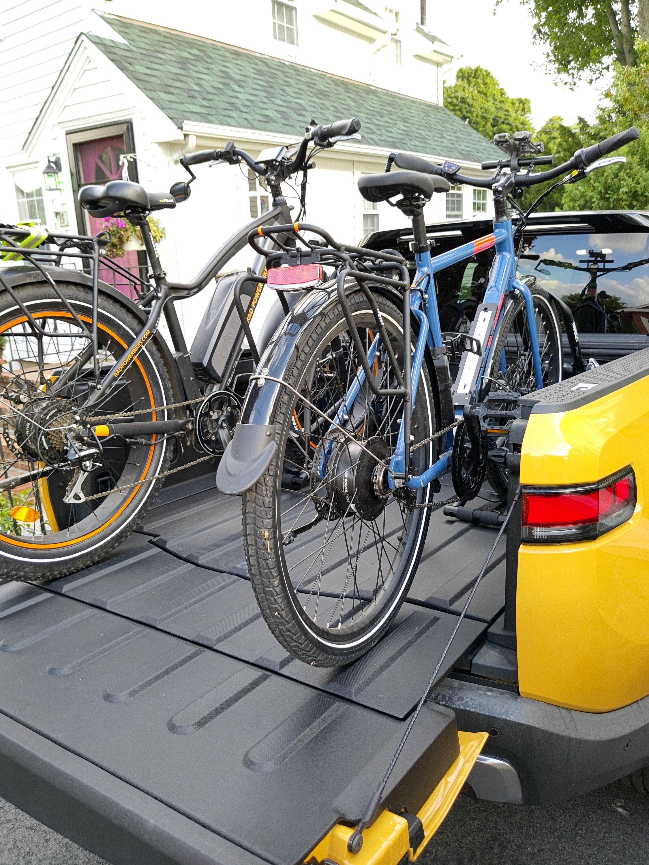 Rivian R1T R1S Will I be the only Rivian in New England? bikerack2