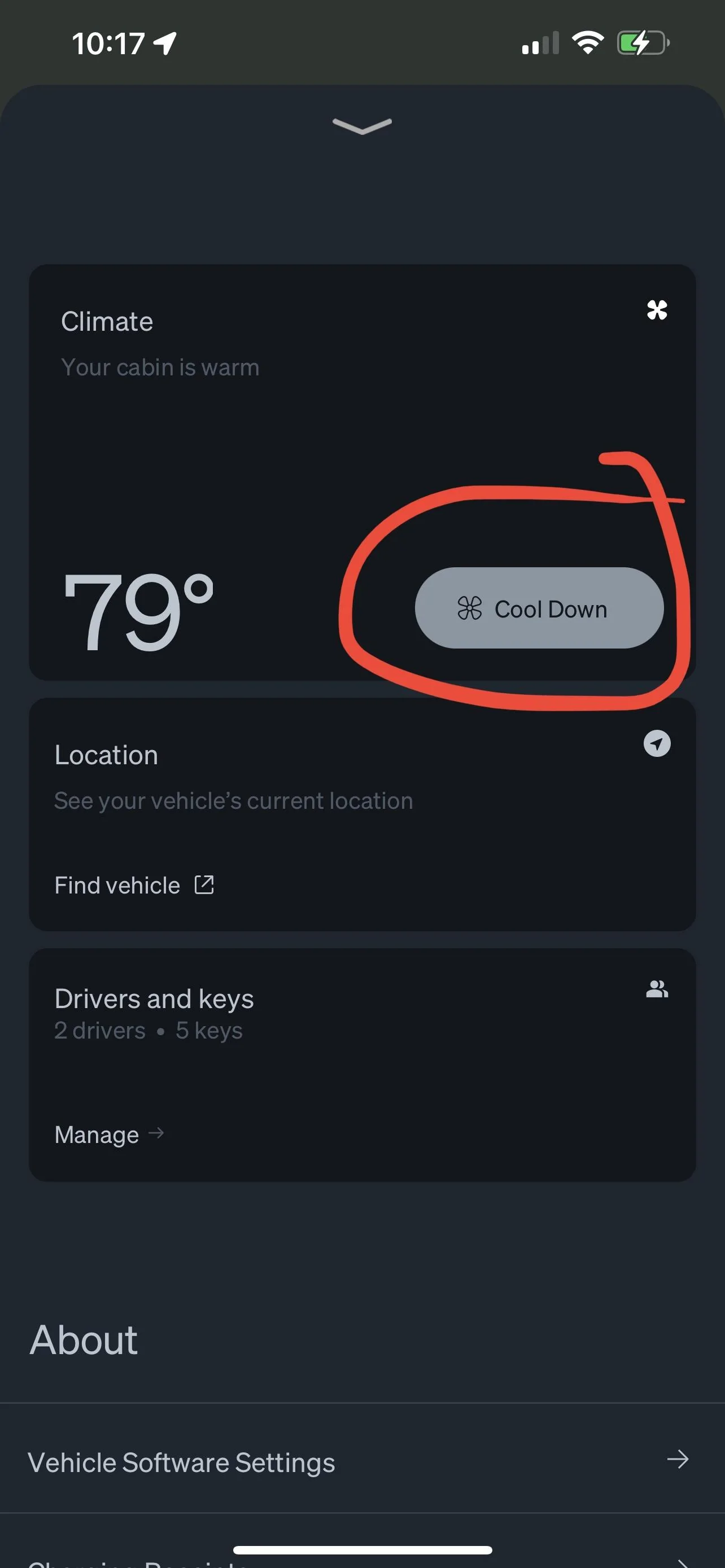 Rivian R1T R1S Cabin cooling via App while charging not possible? 5828A3C3-D457-4765-9C1D-B3EB614B5245