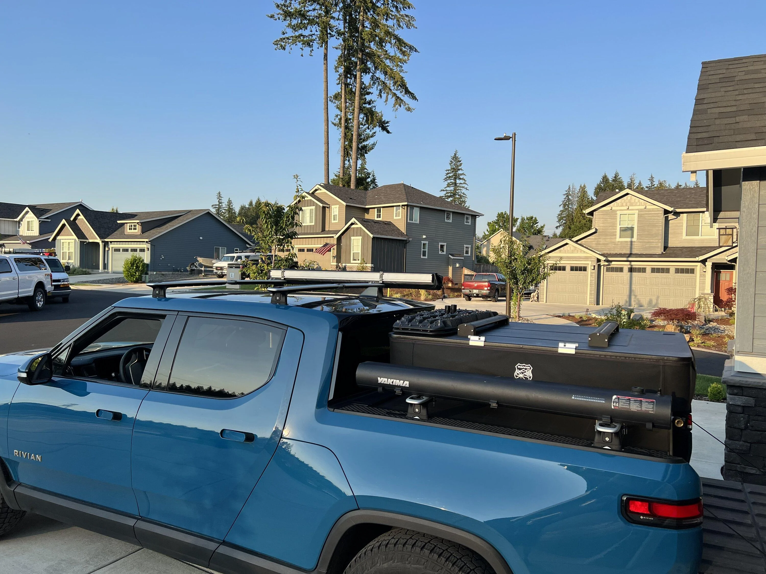 Rivian R1T R1S Should have got black - Tred Pro Traction Board Mount A2A9F41D-2D74-4A68-BF3E-E9976B2F5B1D