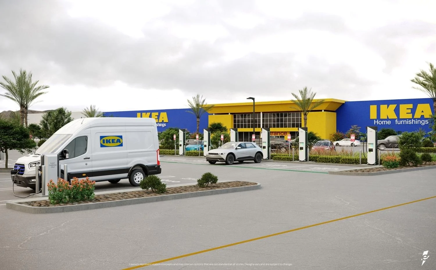 Rivian R1T R1S Electrify America will install ultrafast EV chargers at over 25 IKEA US locations Small-914-IKEAU.S.andElectrifyAmericaannouncecollaborationforultra-fastpublicandfleetcharging