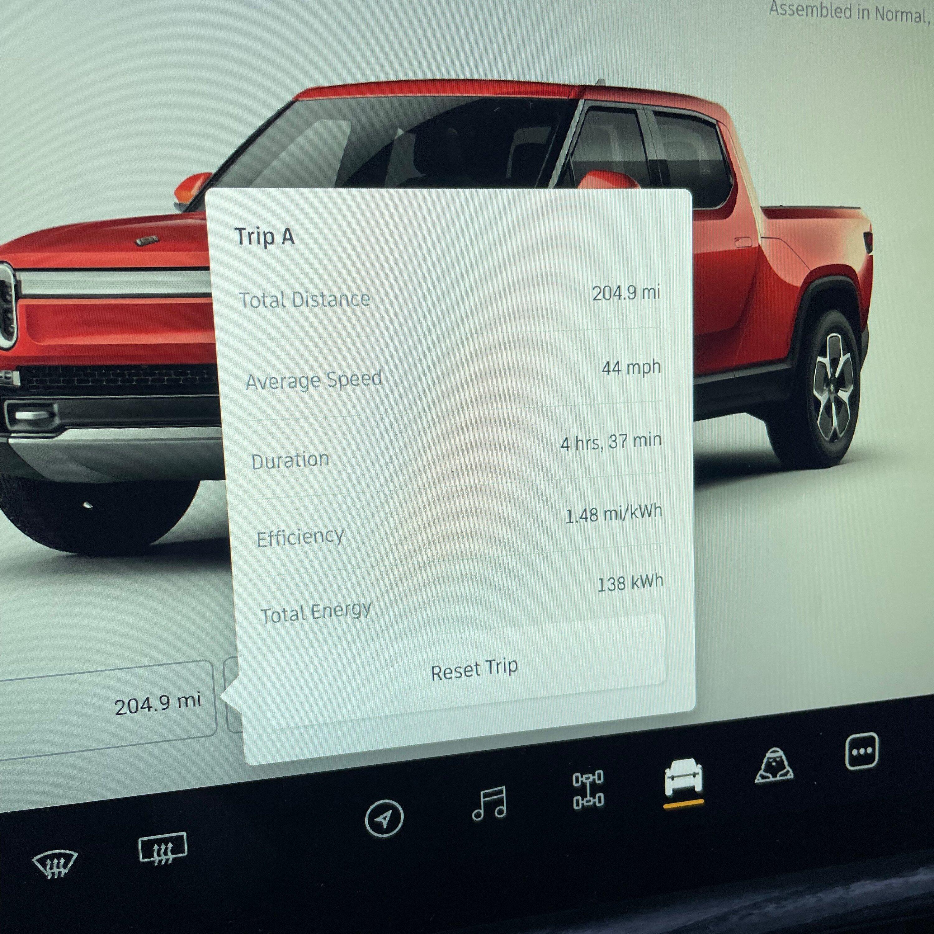 Rivian R1T R1S Towing a car (to and from the track) with R1T - my experience & report IMG_2634