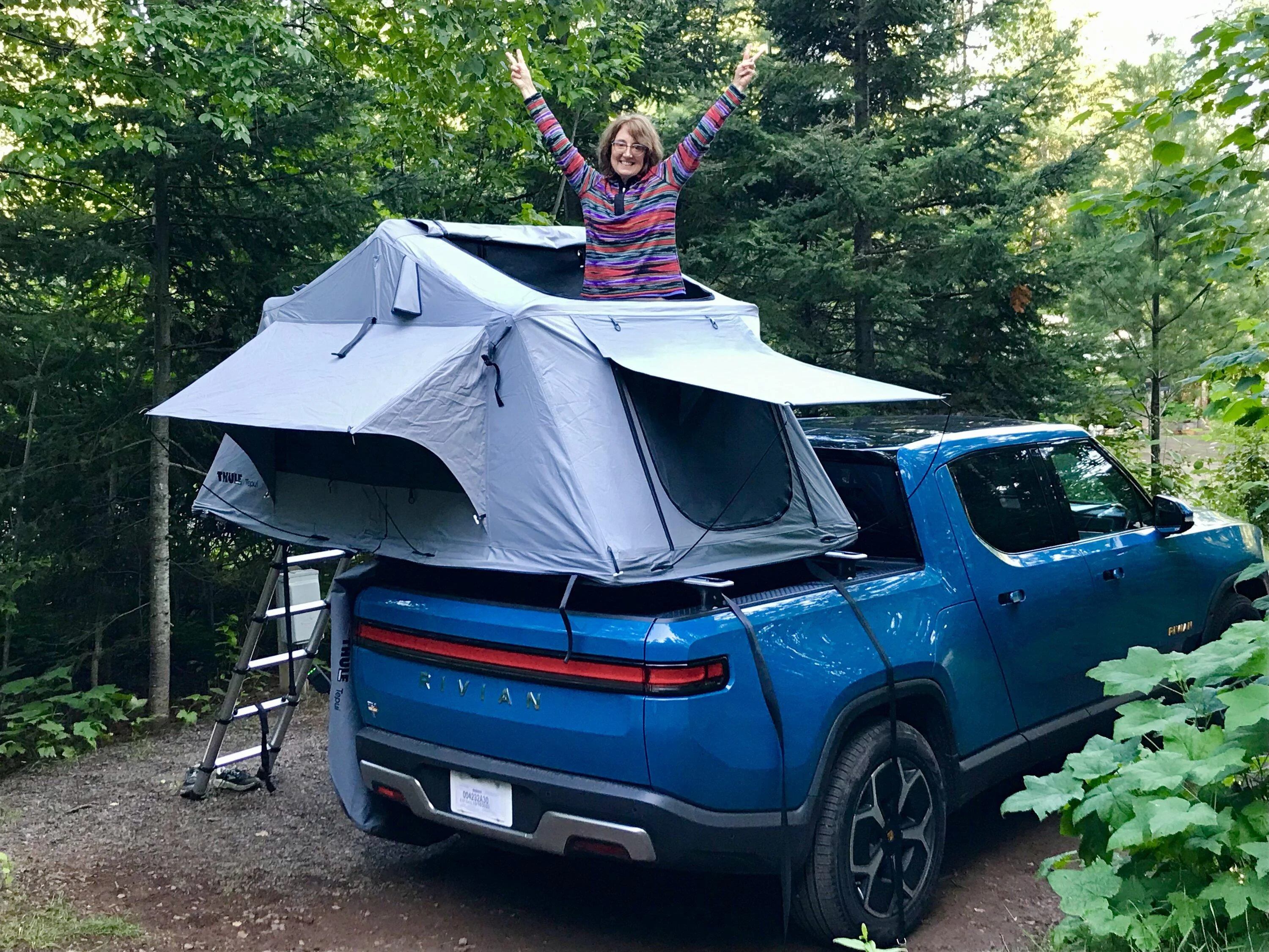Rivian R1T R1S Non-Rivian rooftop tents F66C6305-F348-44FE-8077-33A1192FBDC5