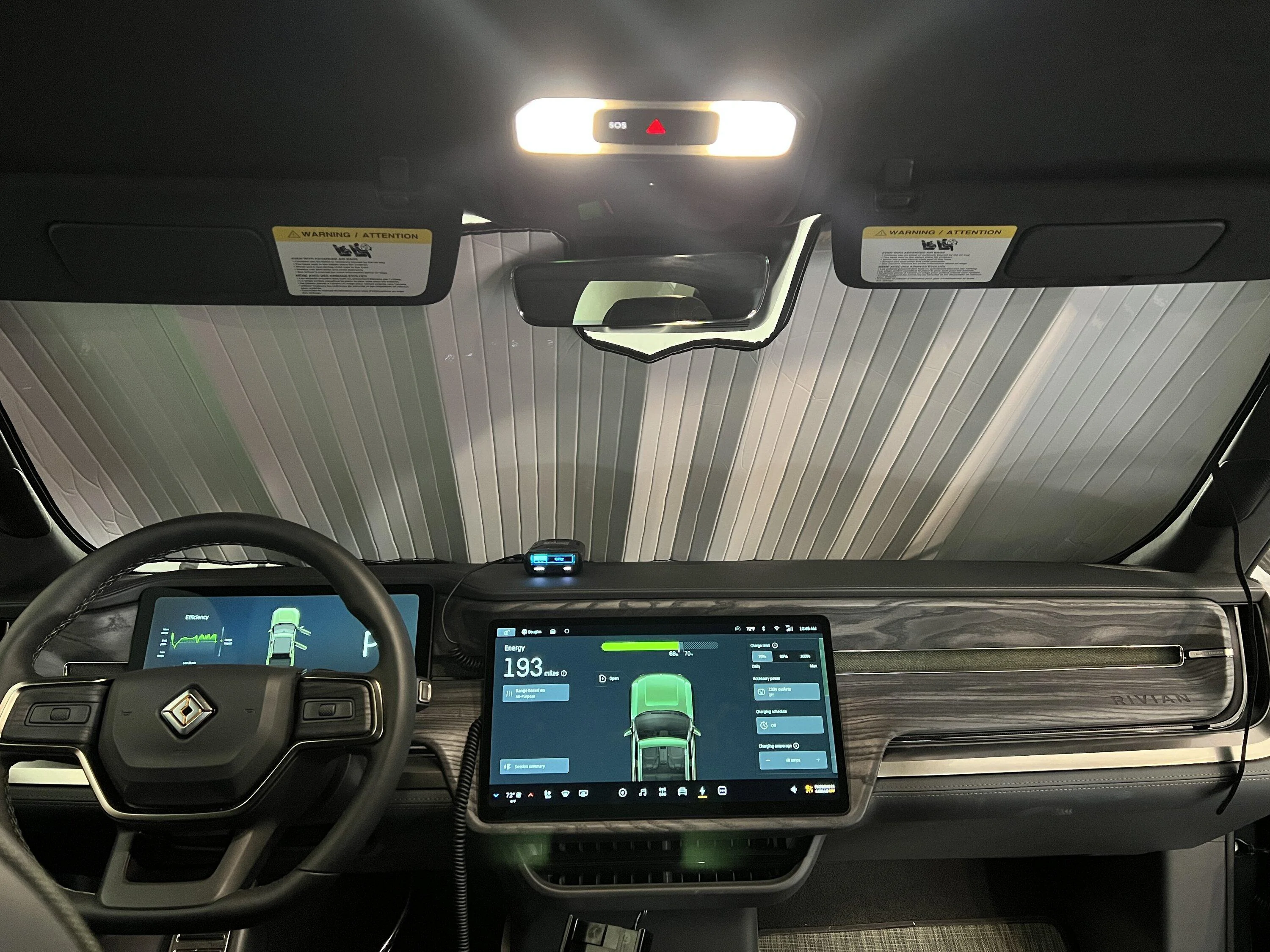 Rivian R1T R1S Recommend a sun shade that fits 20220814_144622140_iOS