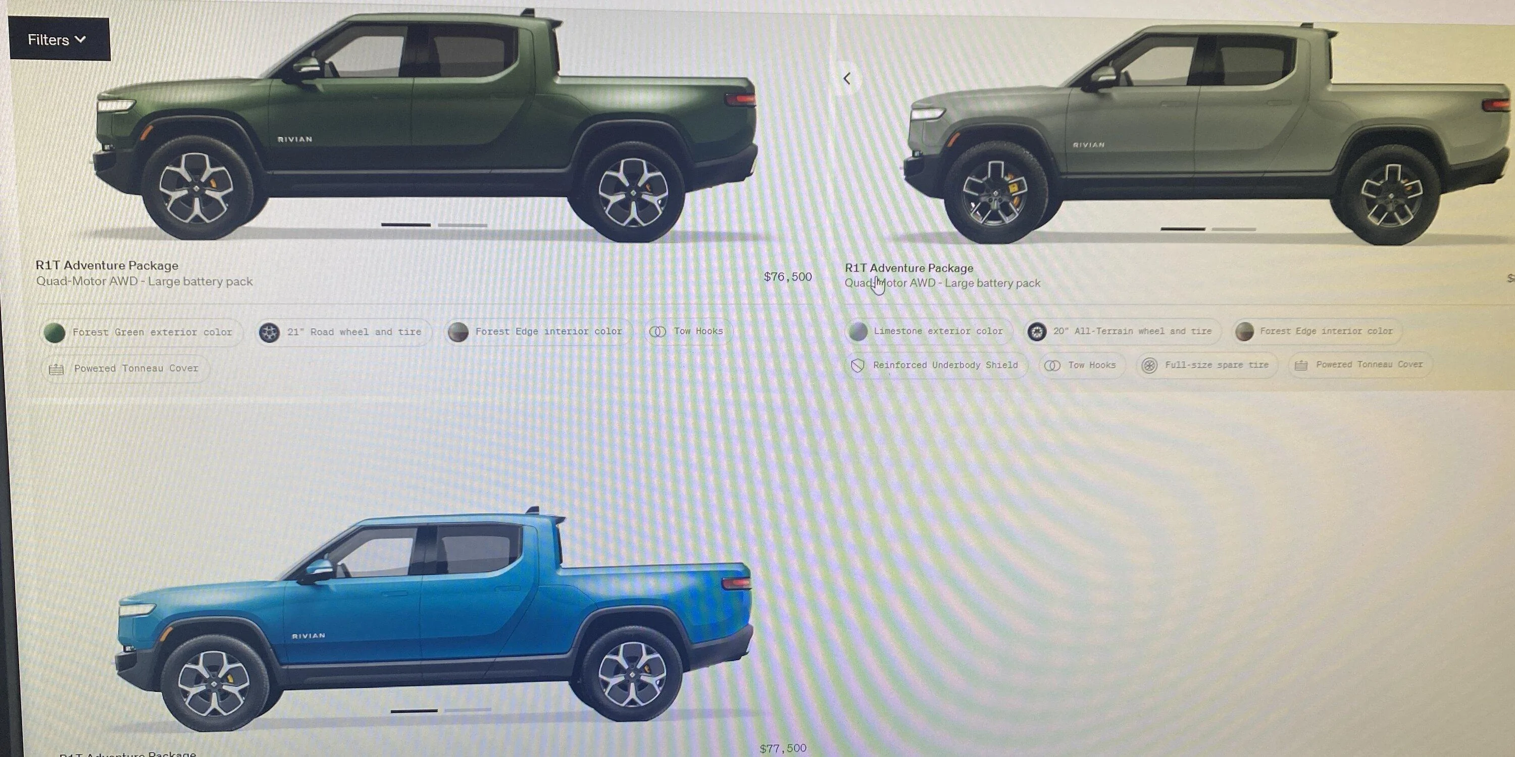 Rivian R1T R1S First look at @ “Introducing the R1 Shop” -- Rivian website to shop for R1T that delivers in 6-8 weeks EFEA0AB8-FC9C-4B2E-8028-903D8176816E