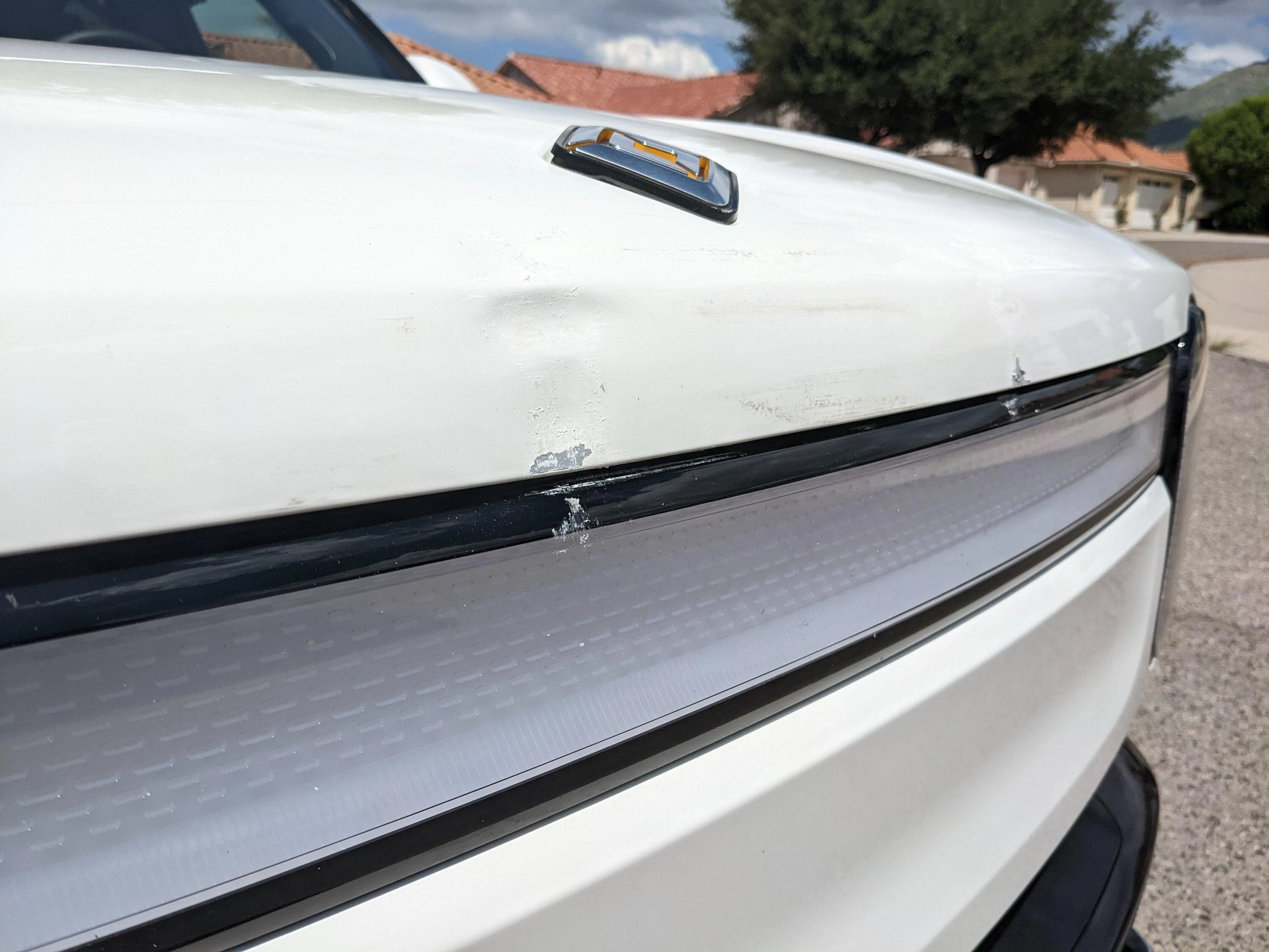 Rivian R1T R1S Damage in transit from service center PXL_20220818_180155030