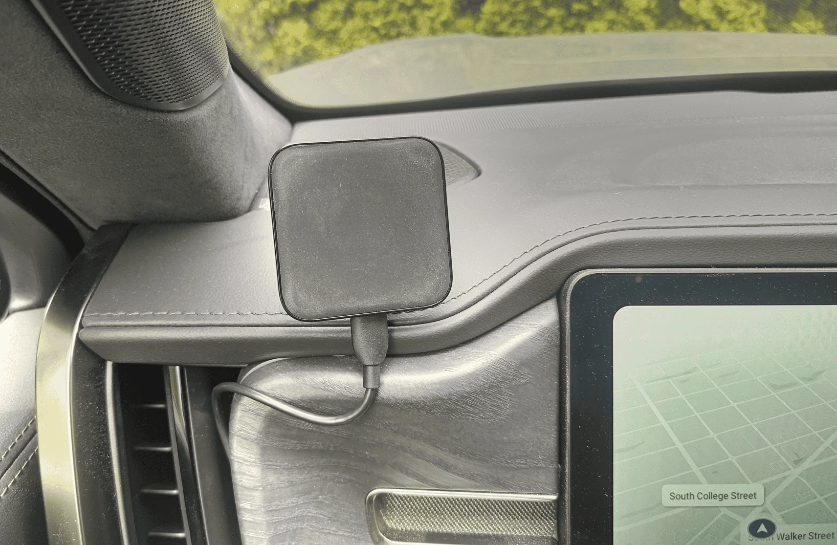 Rivian R1T R1S Mounting a cell phone.  Has anyone done it? 1660857463578