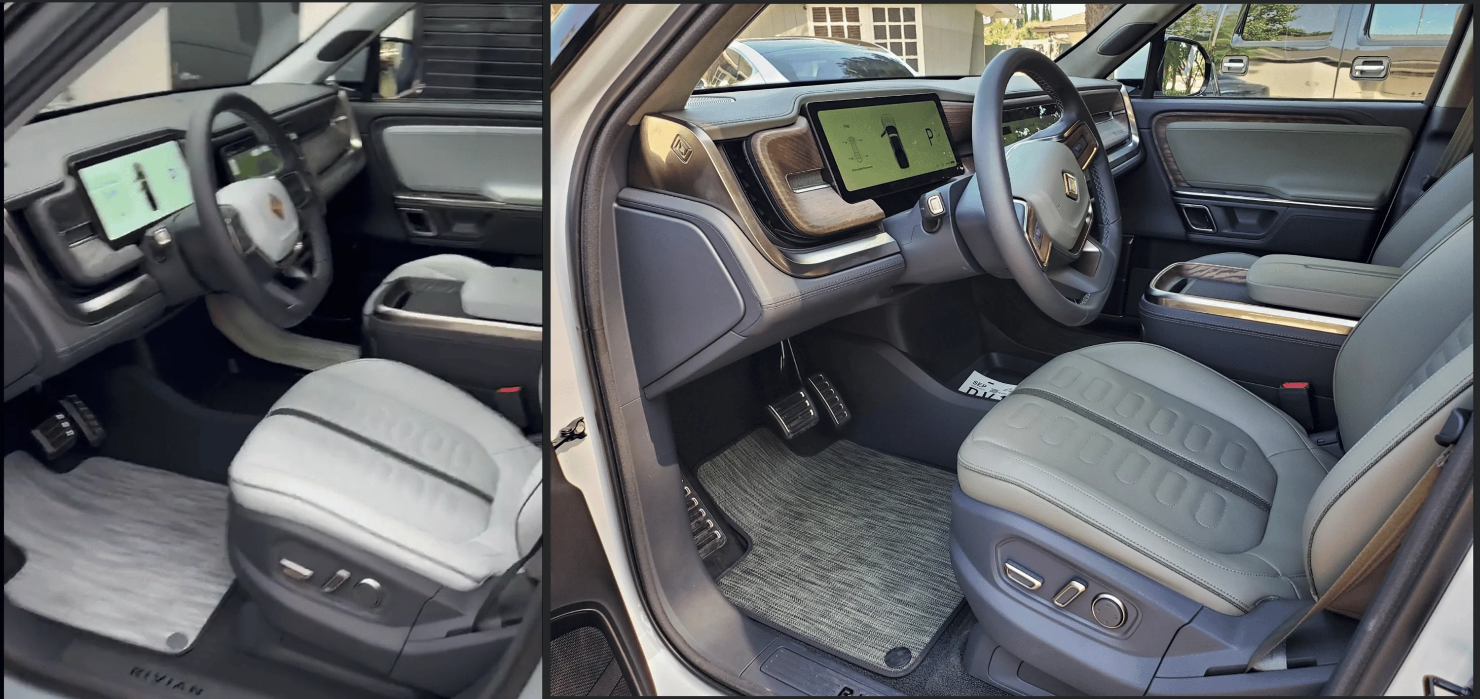 Rivian R1T R1S Having trouble making an interior color choice Interior Color Comparison