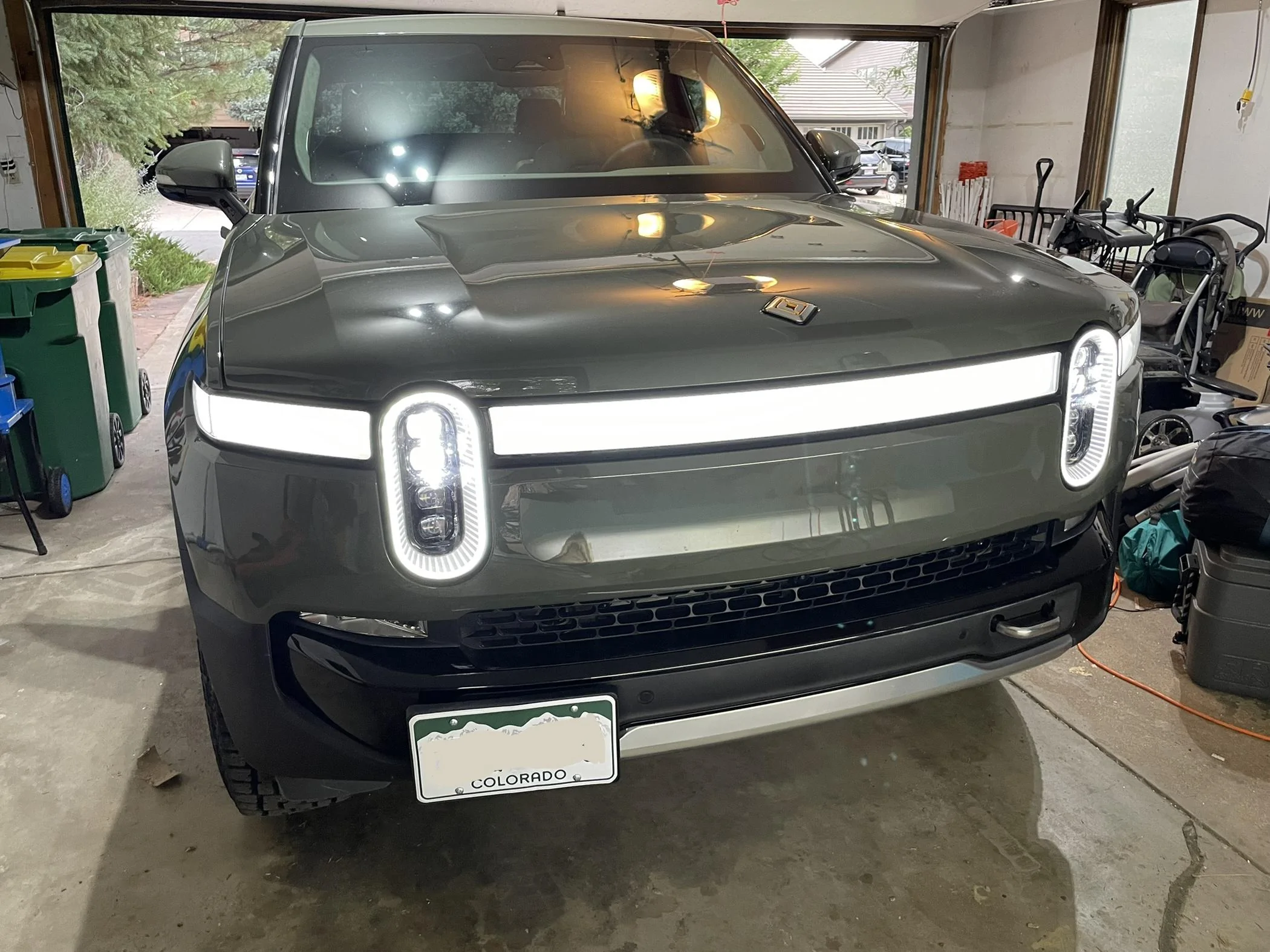 Rivian R1T R1S New front license plate holder 856E6404-C1A9-43F8-854A-30F4E687A84E