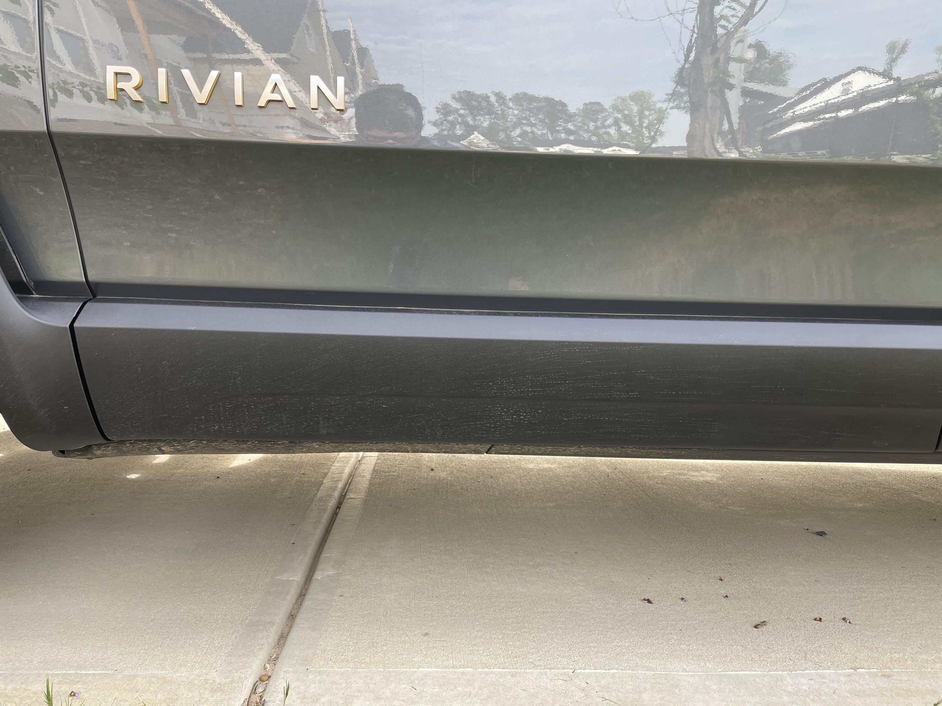 Rivian R1T R1S Composite Bumpers Hard to Wash? 7540CDCC-C862-49B5-9C9F-C8DC26D60C42