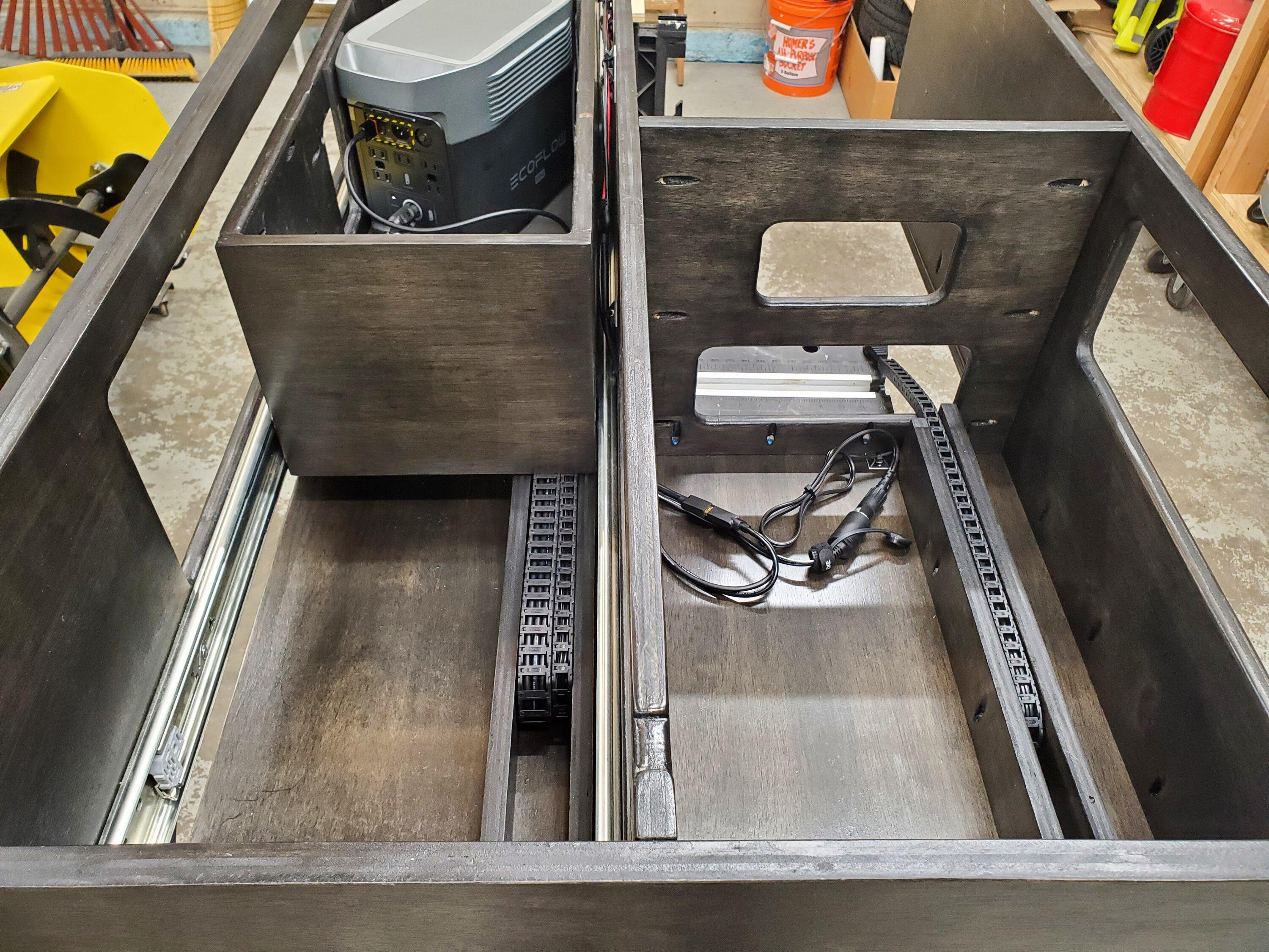 Rivian R1T R1S DIY Camp Kitchen - Bed mounted in R1T (with pictures) 20220810_213849