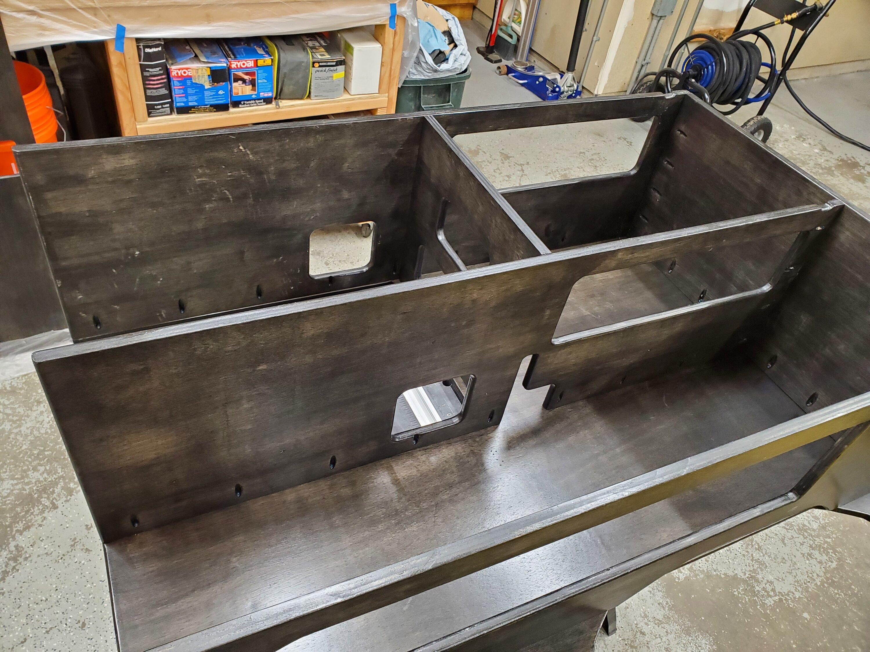 Rivian R1T R1S DIY Camp Kitchen - Bed mounted in R1T (with pictures) 20220808_221943