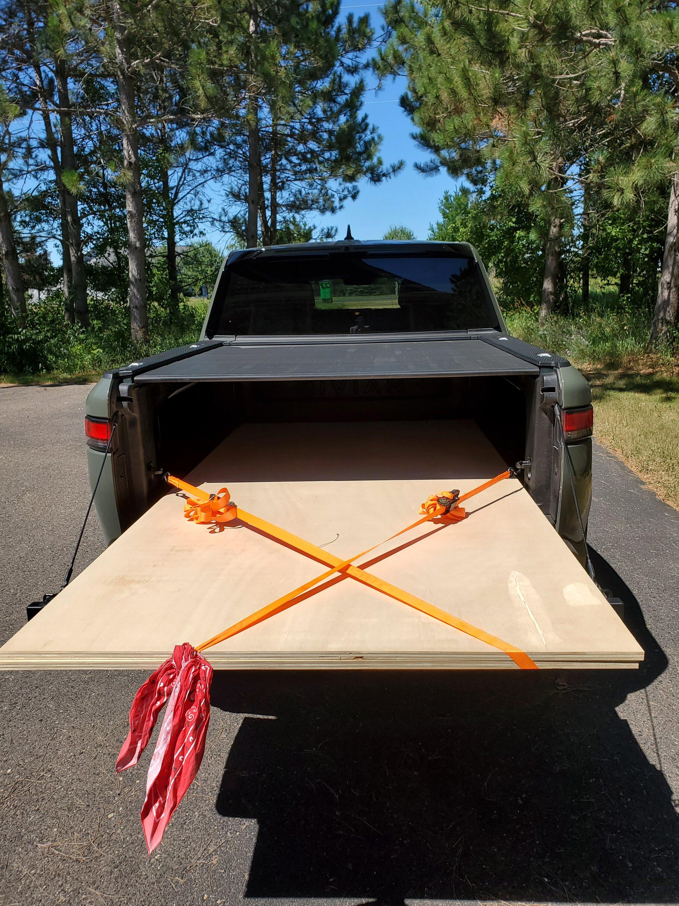 Rivian R1T R1S DIY Camp Kitchen - Bed mounted in R1T (with pictures) 20220721_115036