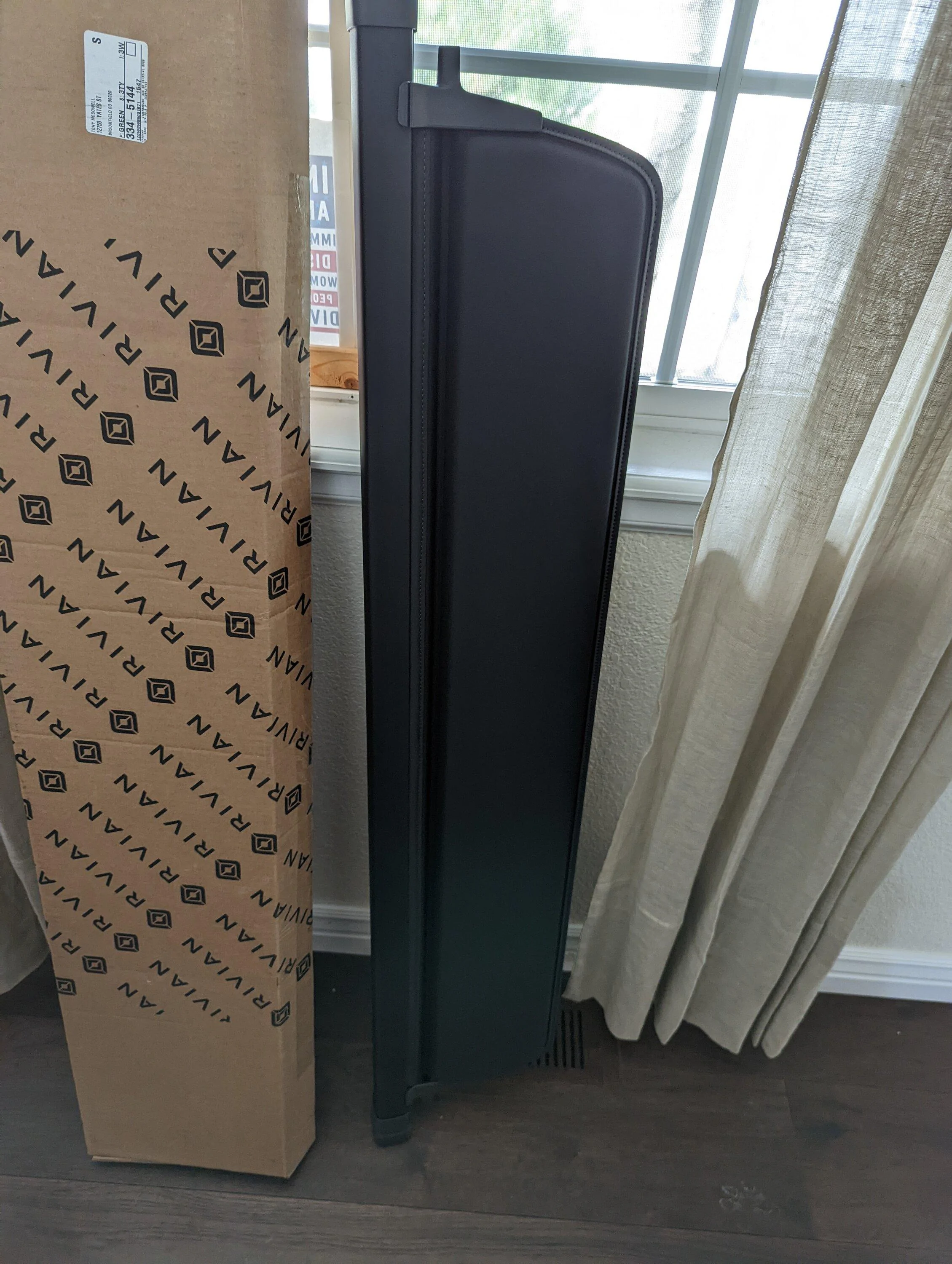 Rivian R1T R1S R1S Cargo Cover Received PXL_20220820_170347995
