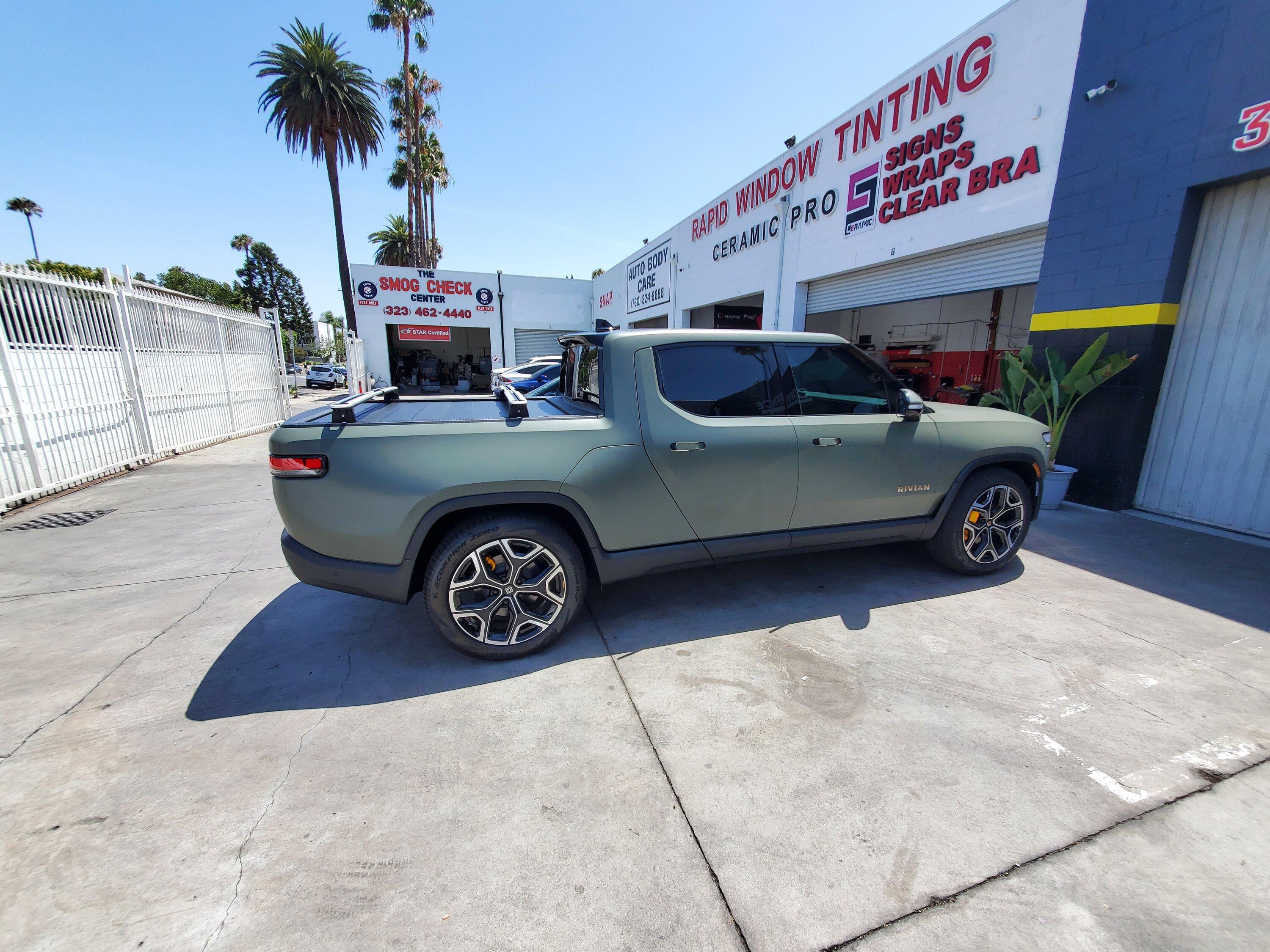 Rivian R1T R1S Matte wrap or not? 20220614_141408
