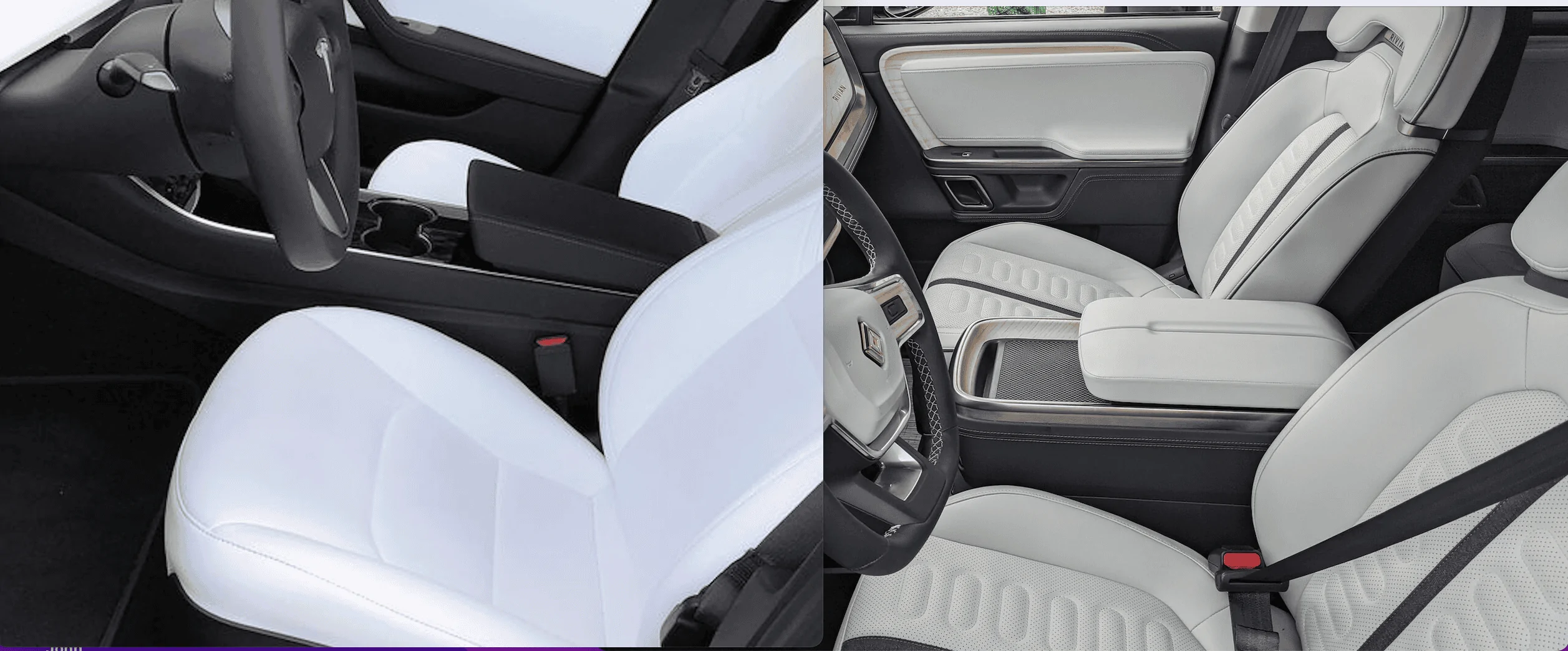 Rivian R1T R1S Email: Ocean Coast Design Update – Dark Ash Wood or Wrapped Vegan Leather Screen Shot 2022-08-21 at 11.35.55 AM