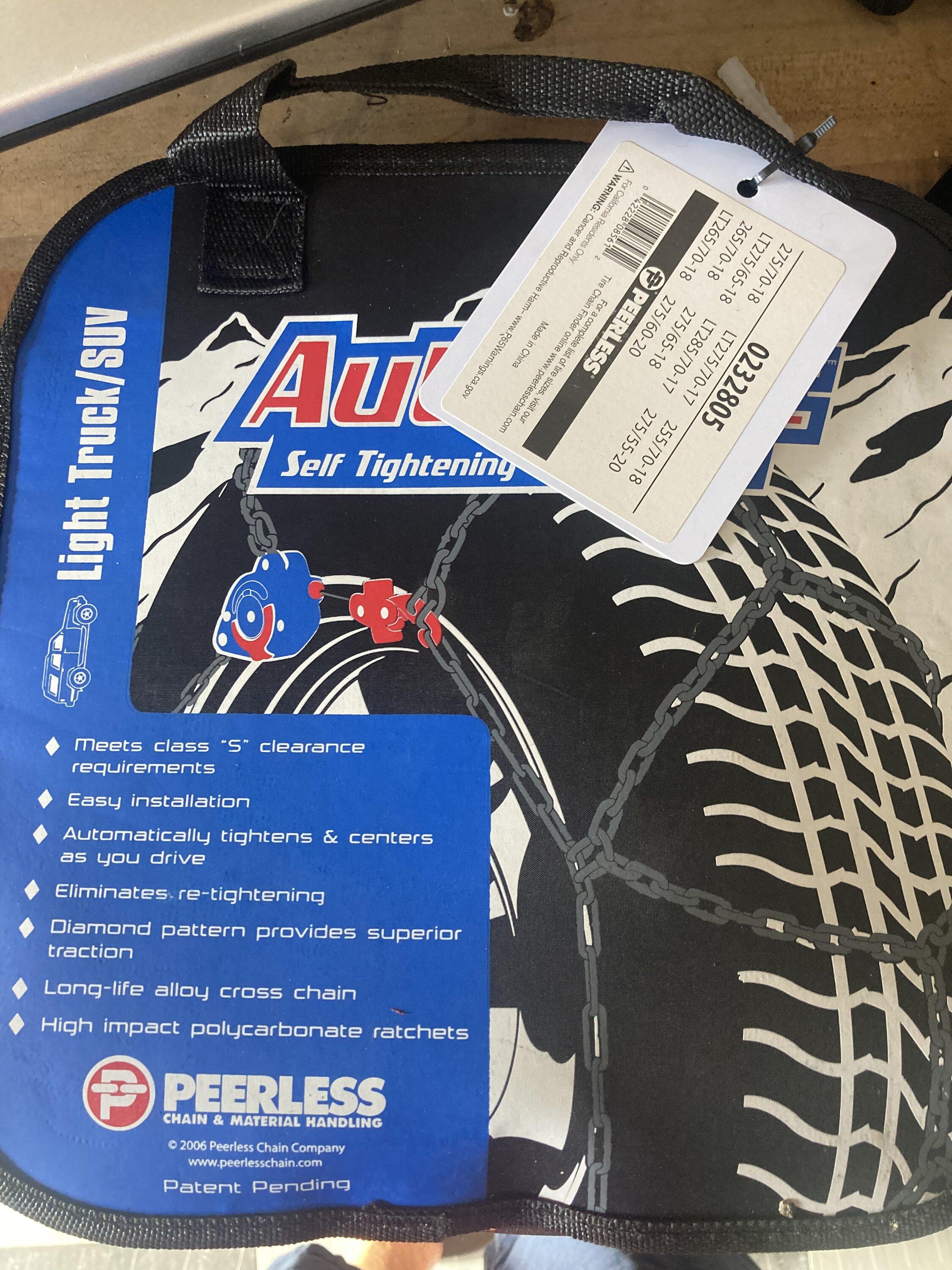 Rivian R1T R1S Anyone Found Snow Cable Chains (or Chain Links) For Their 21" Tires? 78EA6E4D-EF7C-4FEA-BA19-395D3C8BE8D3
