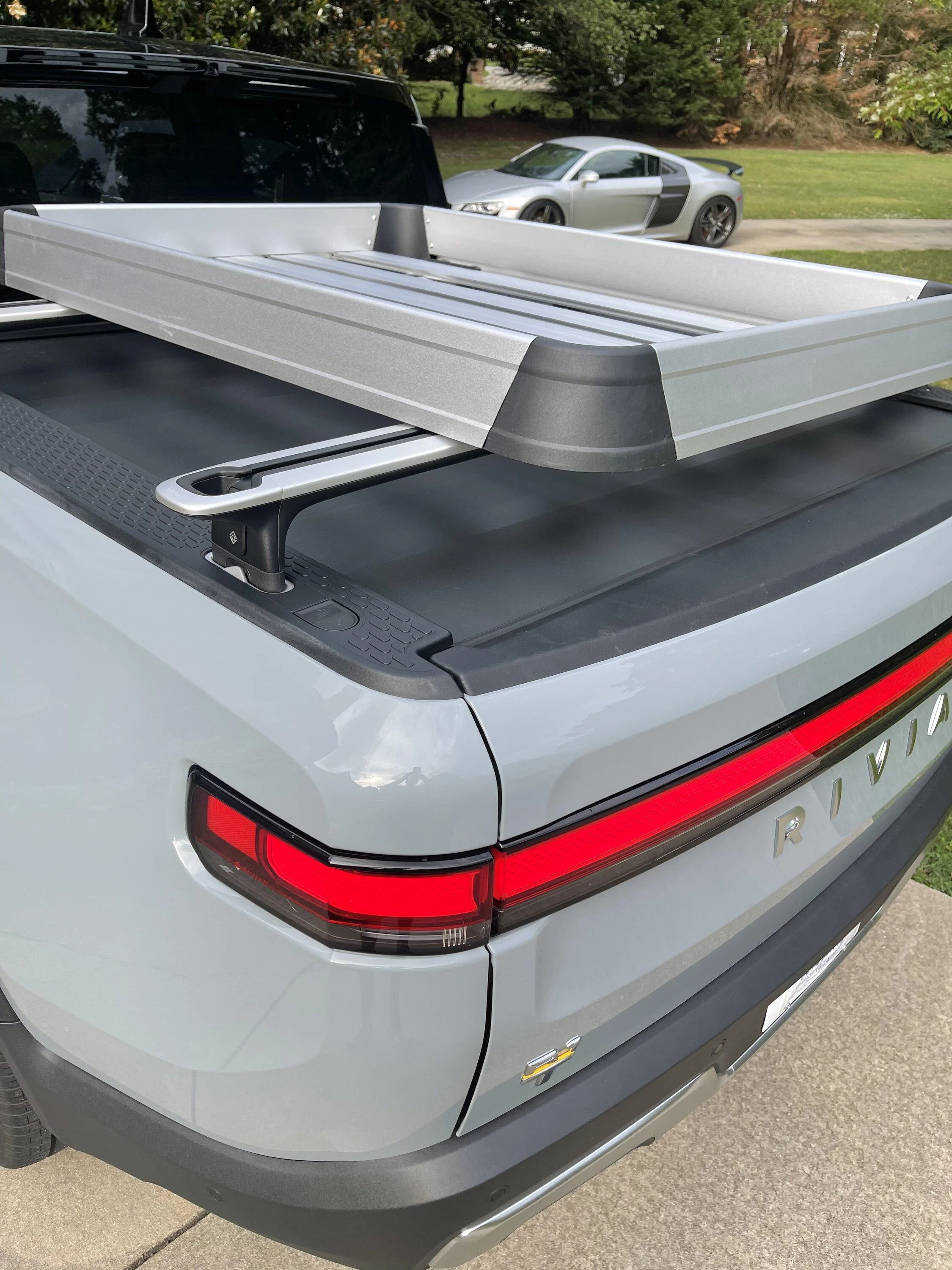 Rivian R1T R1S Simple and inexpensive carrier for Tailgating 98F37AED-A74E-41CB-BFDA-8EC0072A059F