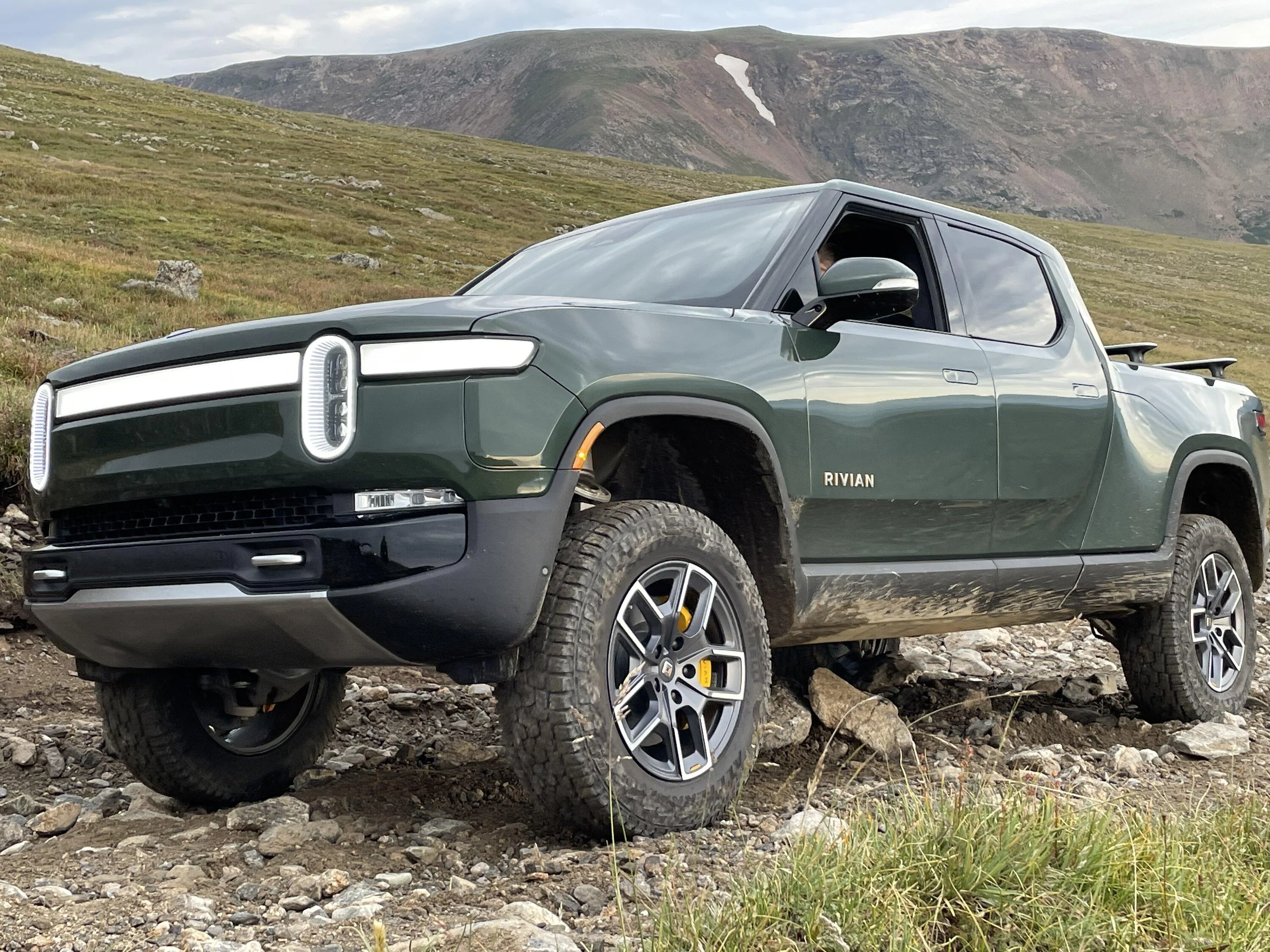 Rivian R1T R1S Drove the R1T up the Kingston Peak Trail 1DDEED9B-CE73-477D-A28E-AB3A56CA997A