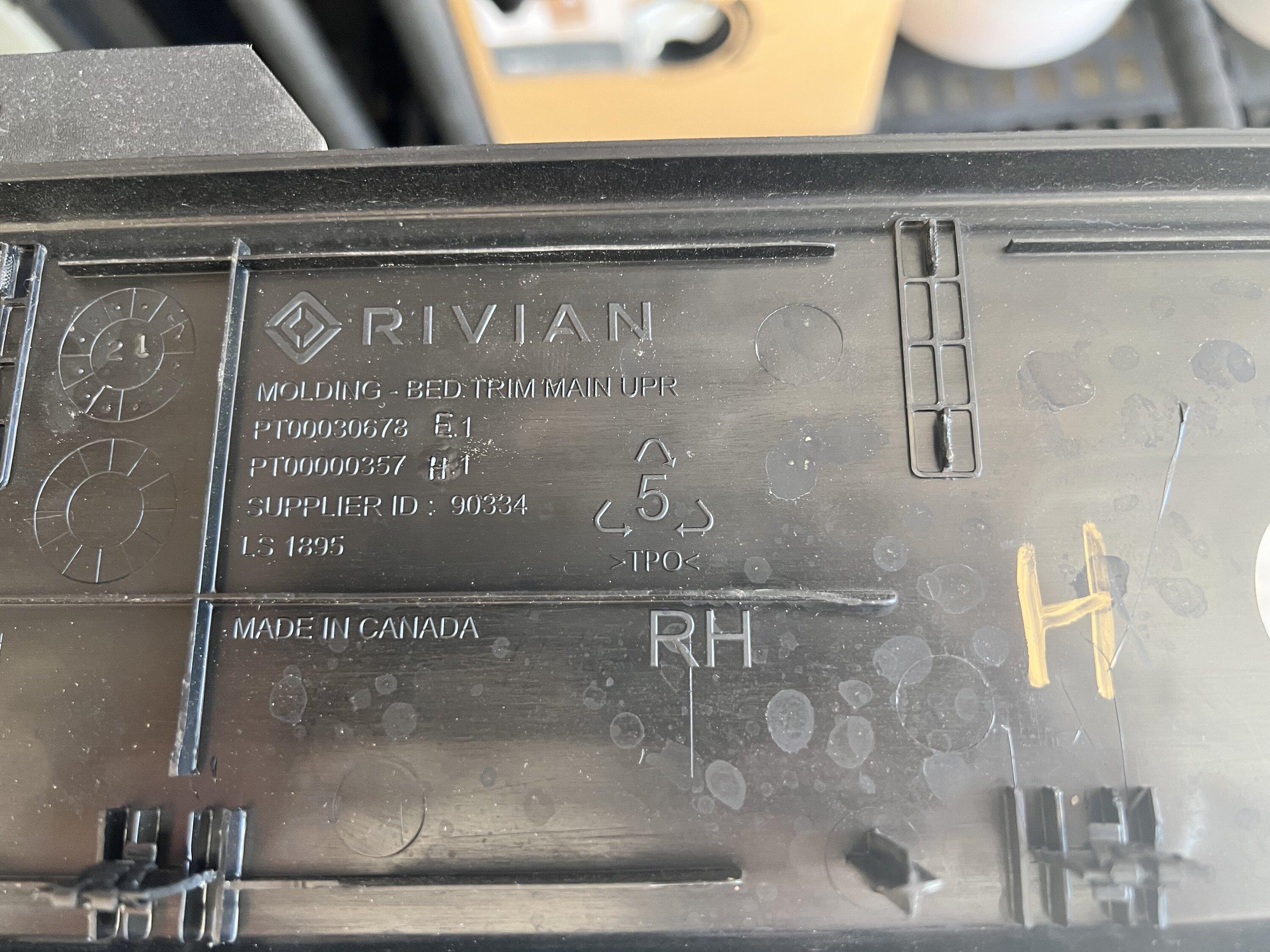 Rivian R1T R1S Rivian Part Numbers - A Crowdsourced Parts Catalog 2B97290A-E0DD-4466-AF7B-387E8FD11FD7