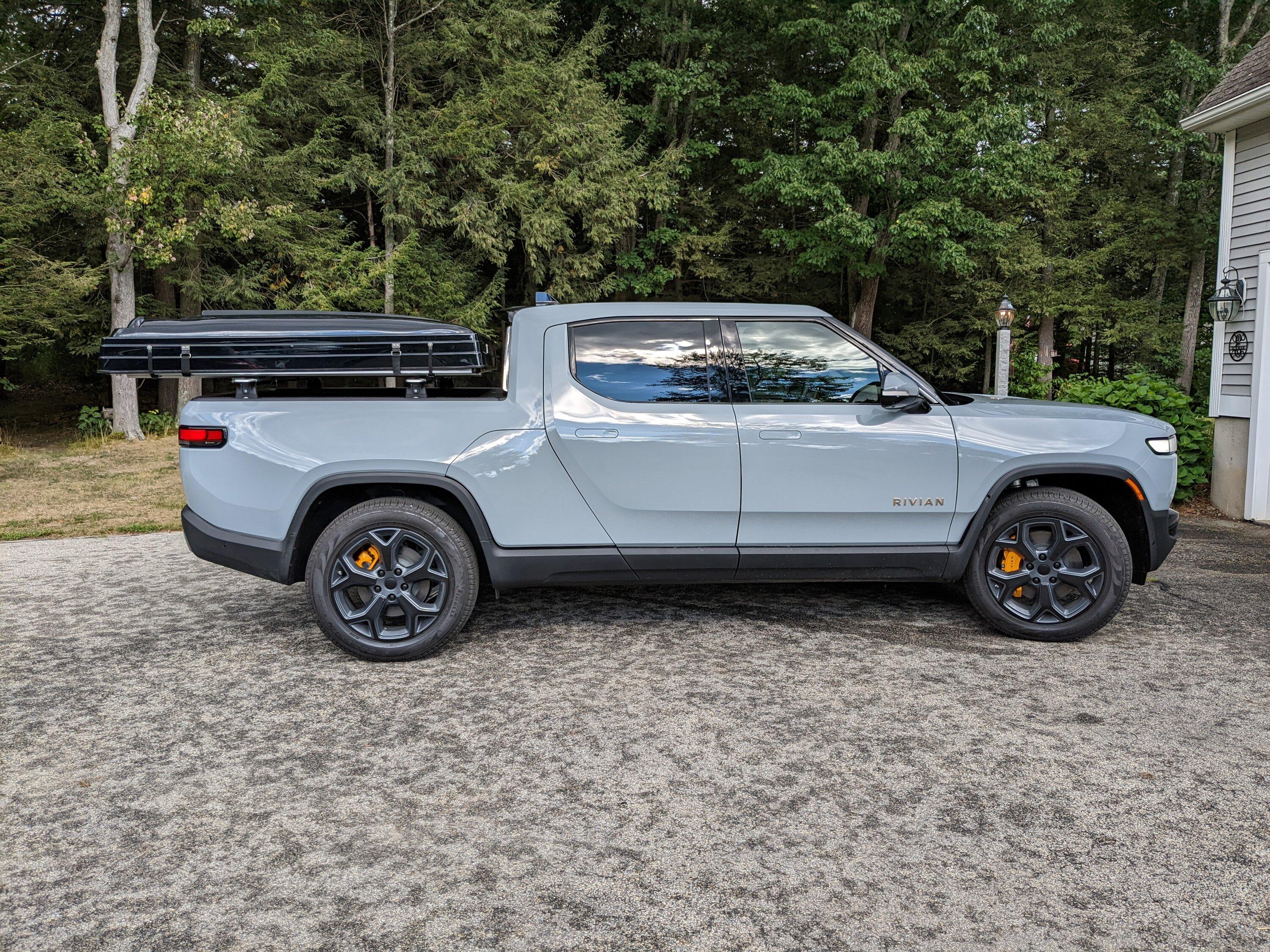 Rivian R1T R1S Will I be the only Rivian in New England? PXL_20220824_195430530.MP