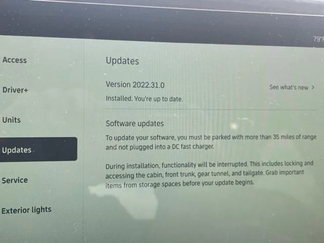Rivian R1T R1S Software update to 2022.31.0 - tonneau cover not working now RV2