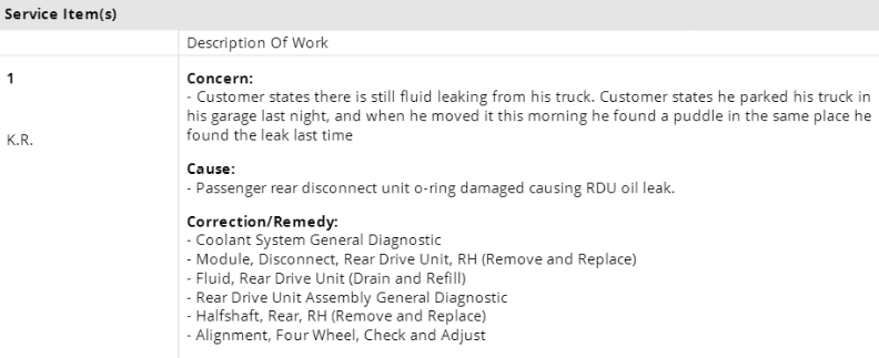Rivian R1T R1S Fluid Leaking Under Truck 1661536047306