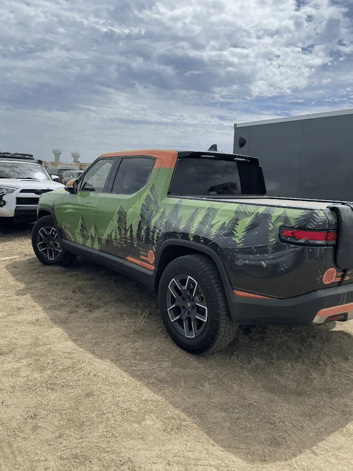 Rivian R1T R1S Overland Expo Mountain West: Launch Green R1S and Rivian Blue R1T 1661550805784