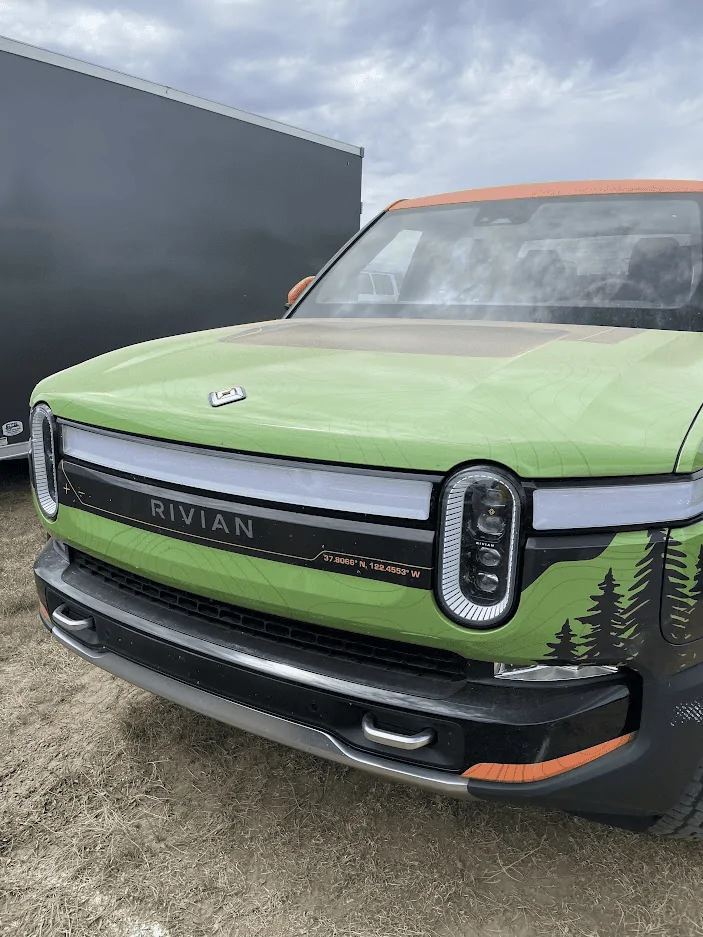 Rivian R1T R1S Overland Expo Mountain West: Launch Green R1S and Rivian Blue R1T 1661550811991