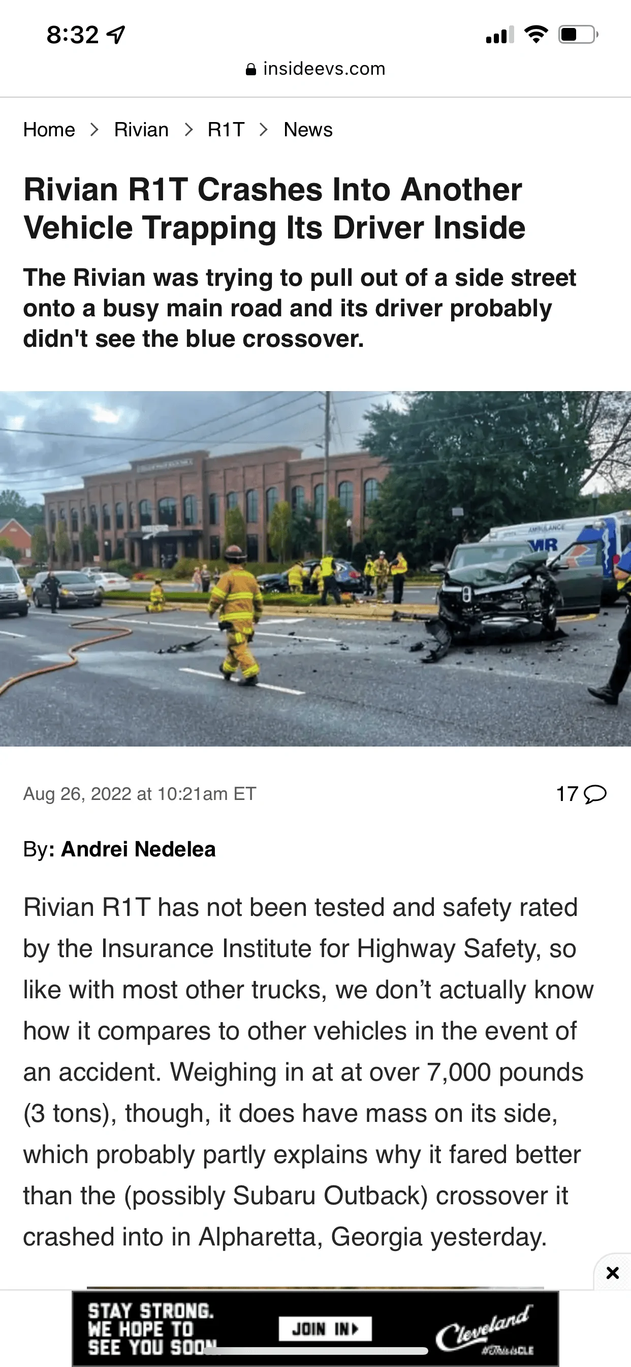 Rivian R1T R1S First totaled R1T? 4AB0A19D-929C-4755-B225-017A24C1D0B0