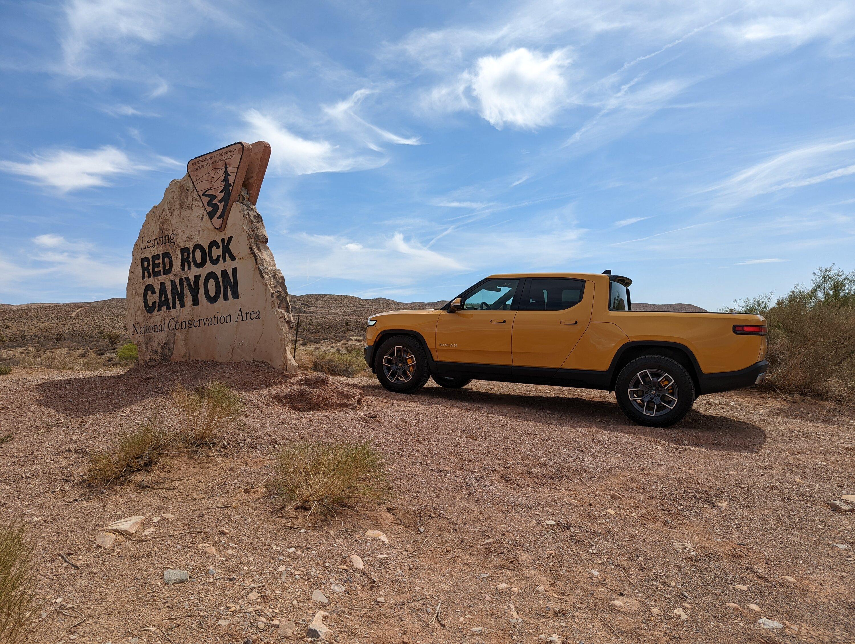 Rivian R1T R1S HERE SHE IS! Compass Yellow R1T Delivered PXL_20220811_175309312