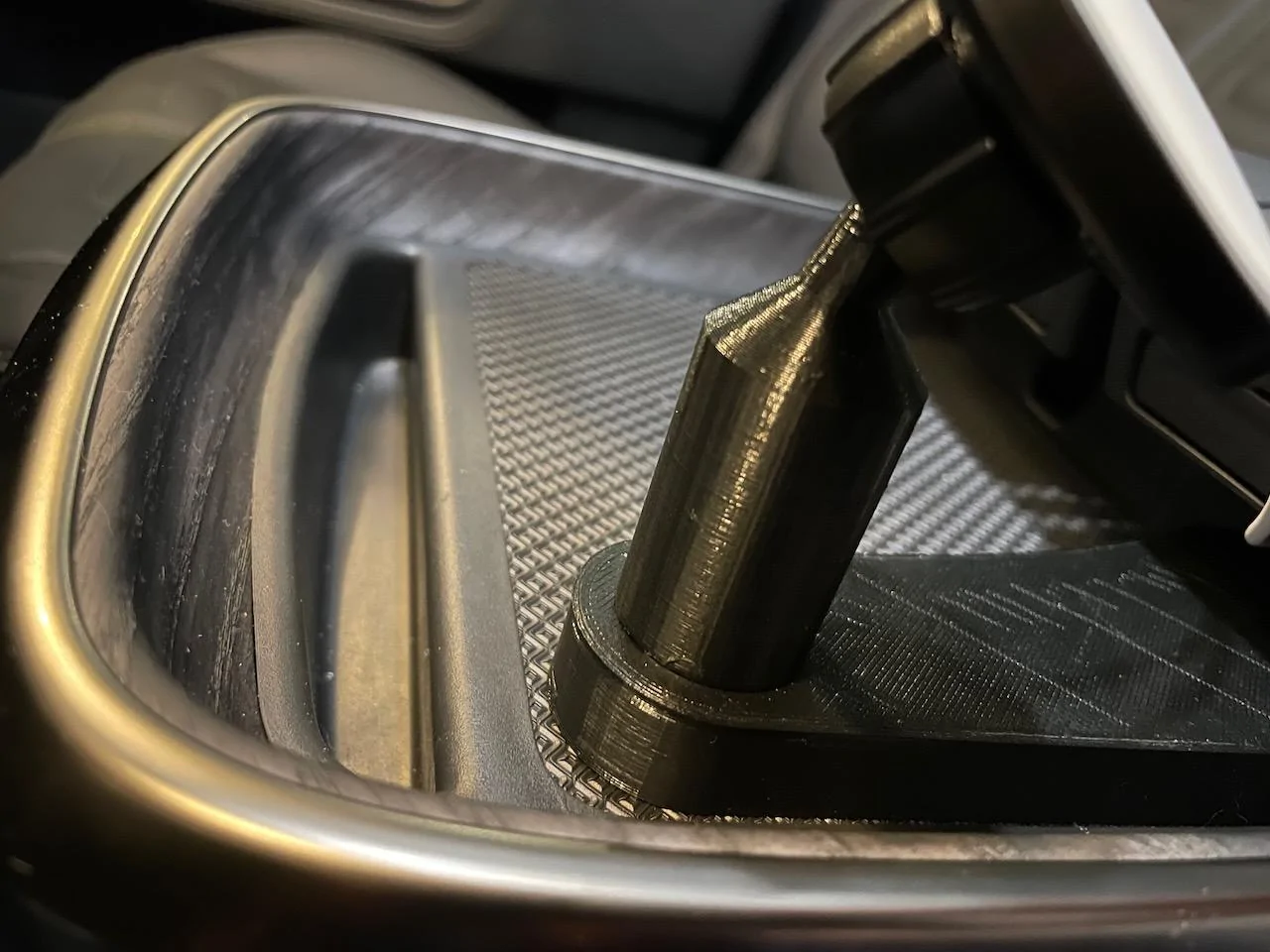 Rivian R1T R1S Yet another 3D-printed phone mount (installed, with pictures) IMG_5011