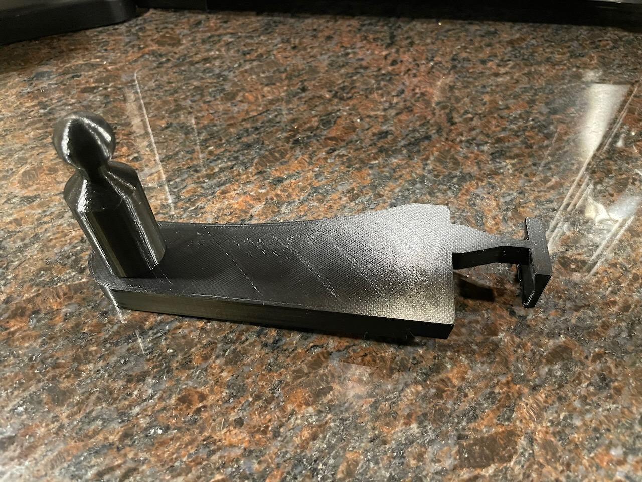 Rivian R1T R1S Yet another 3D-printed phone mount (installed, with pictures) IMG_5007