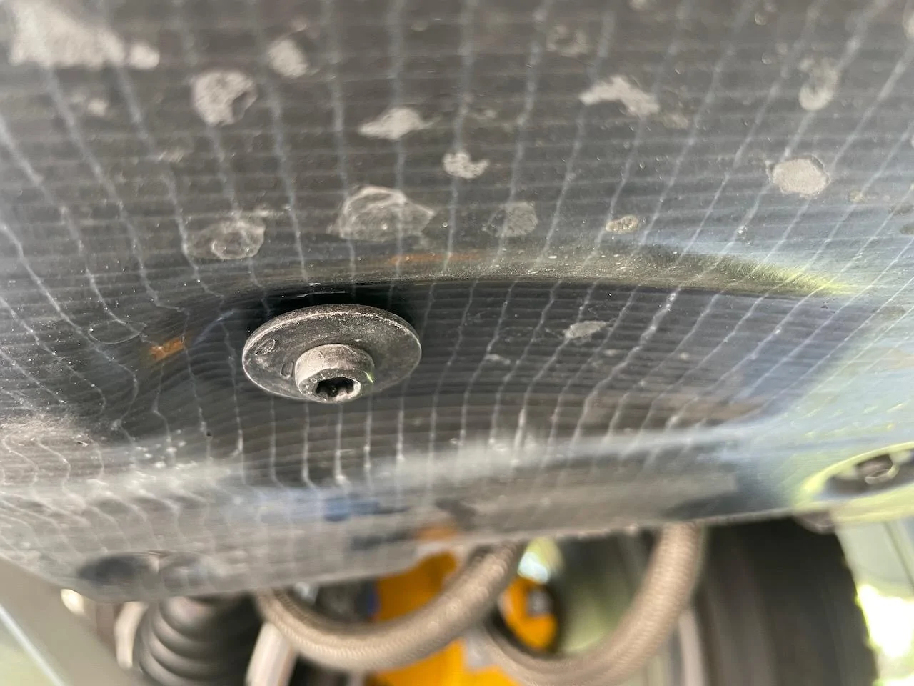 Rivian R1T R1S PSA on Loose Underbody Shield Bolts IMG_5025