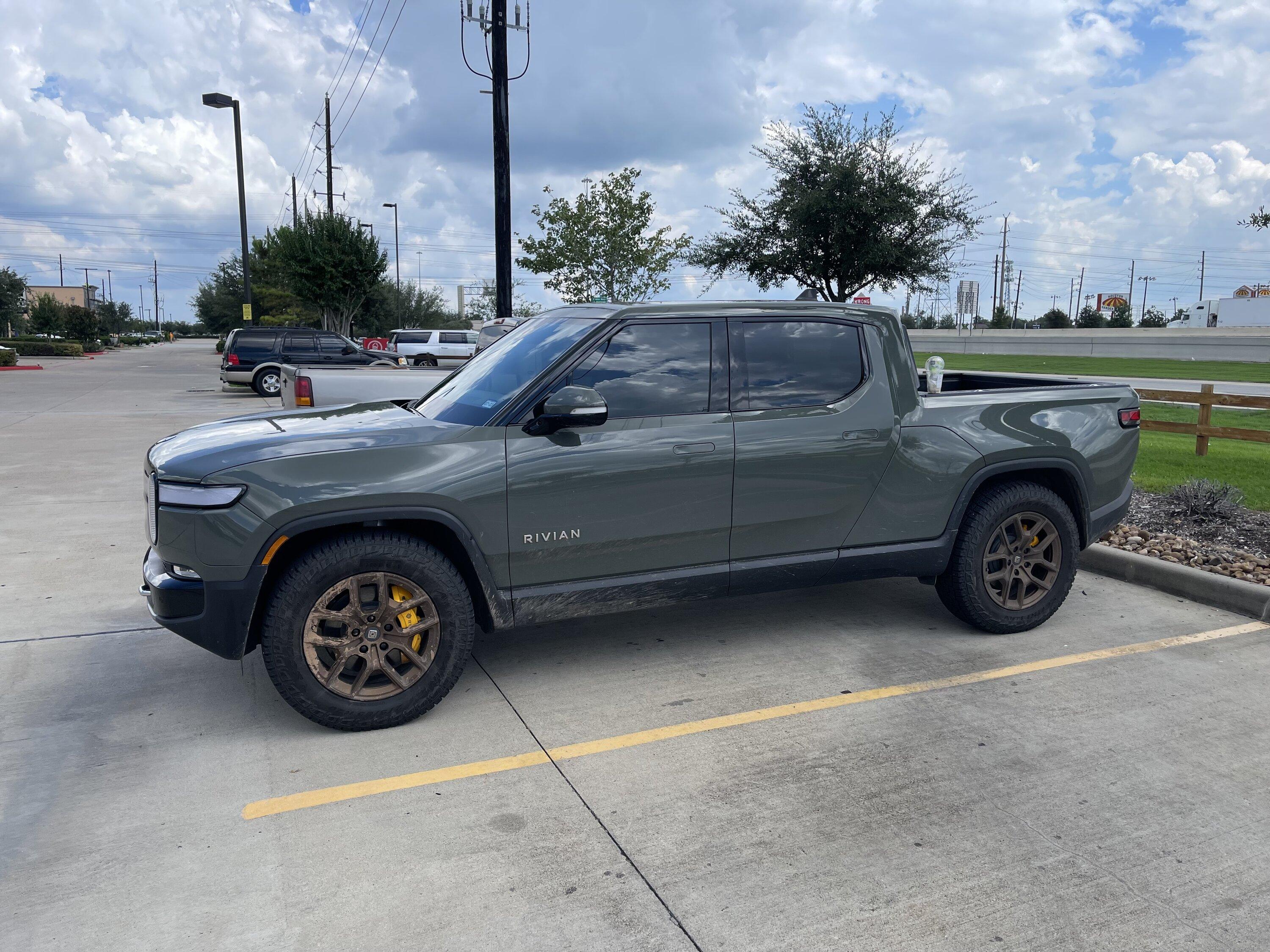 Rivian R1T R1S SOLD: WTS 20” A/T Wheels (Matte Dark Bronze) IMG_1897