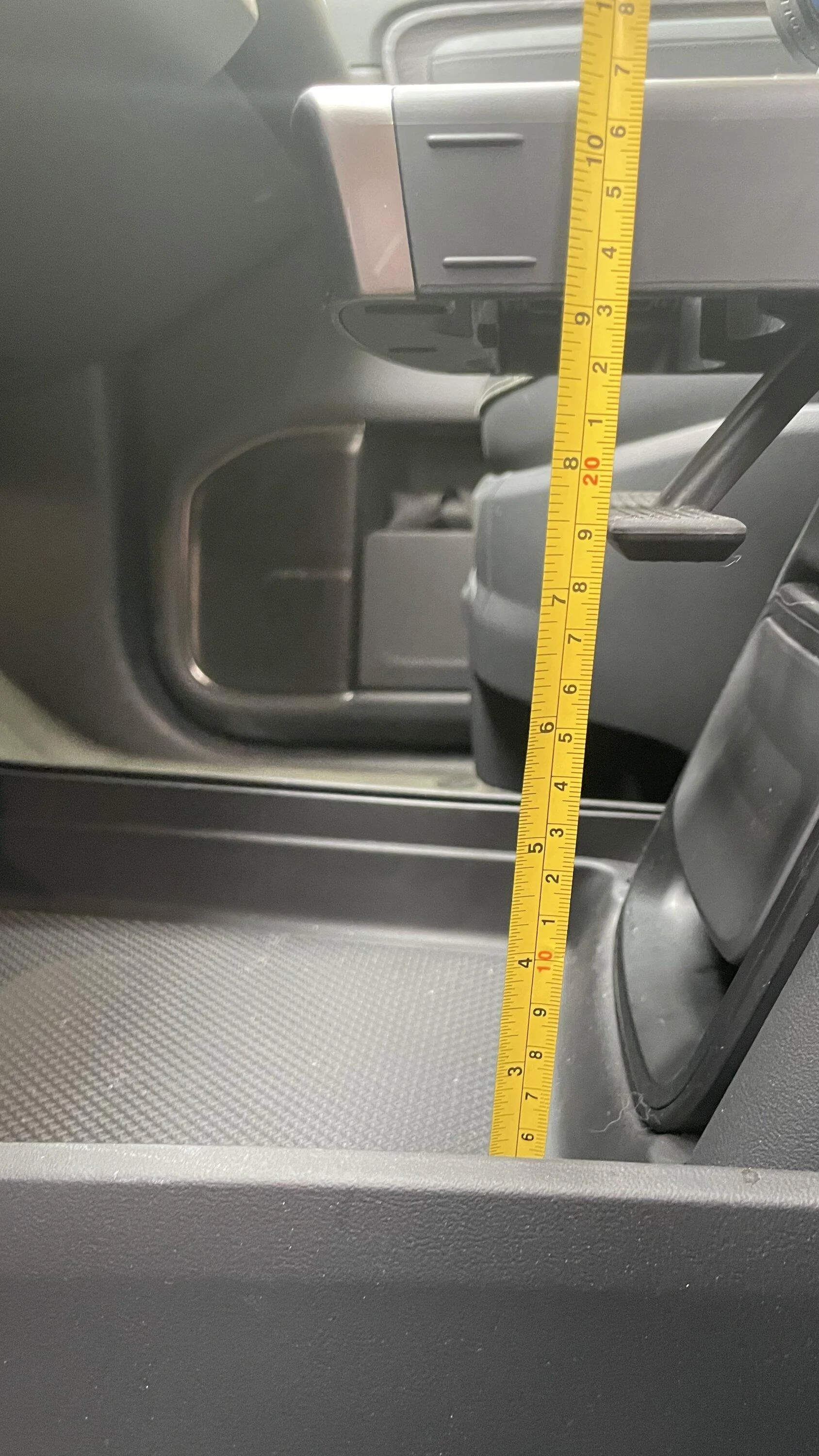 Rivian R1T R1S Dimensions of the floor tray for a cooler? 81D27253-C514-499E-9504-7F222104896D