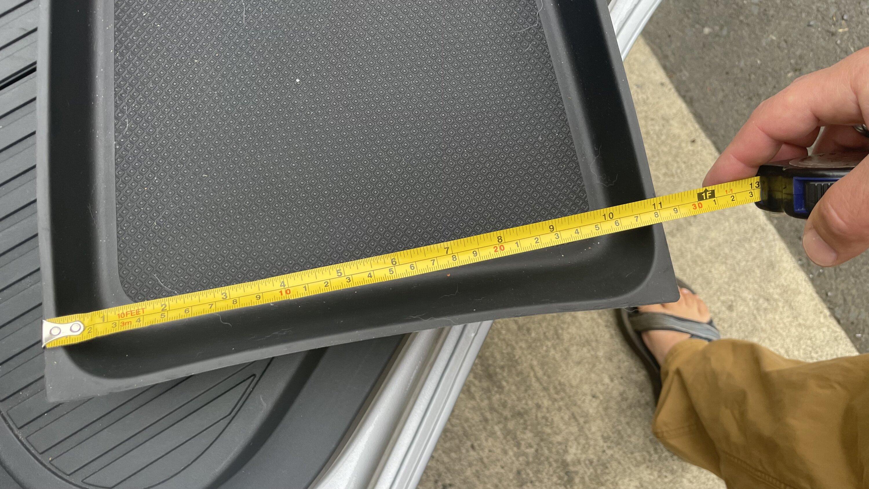 Rivian R1T R1S Dimensions of the floor tray for a cooler? 2B2A7178-6694-4AEF-9709-E16DBB641D10