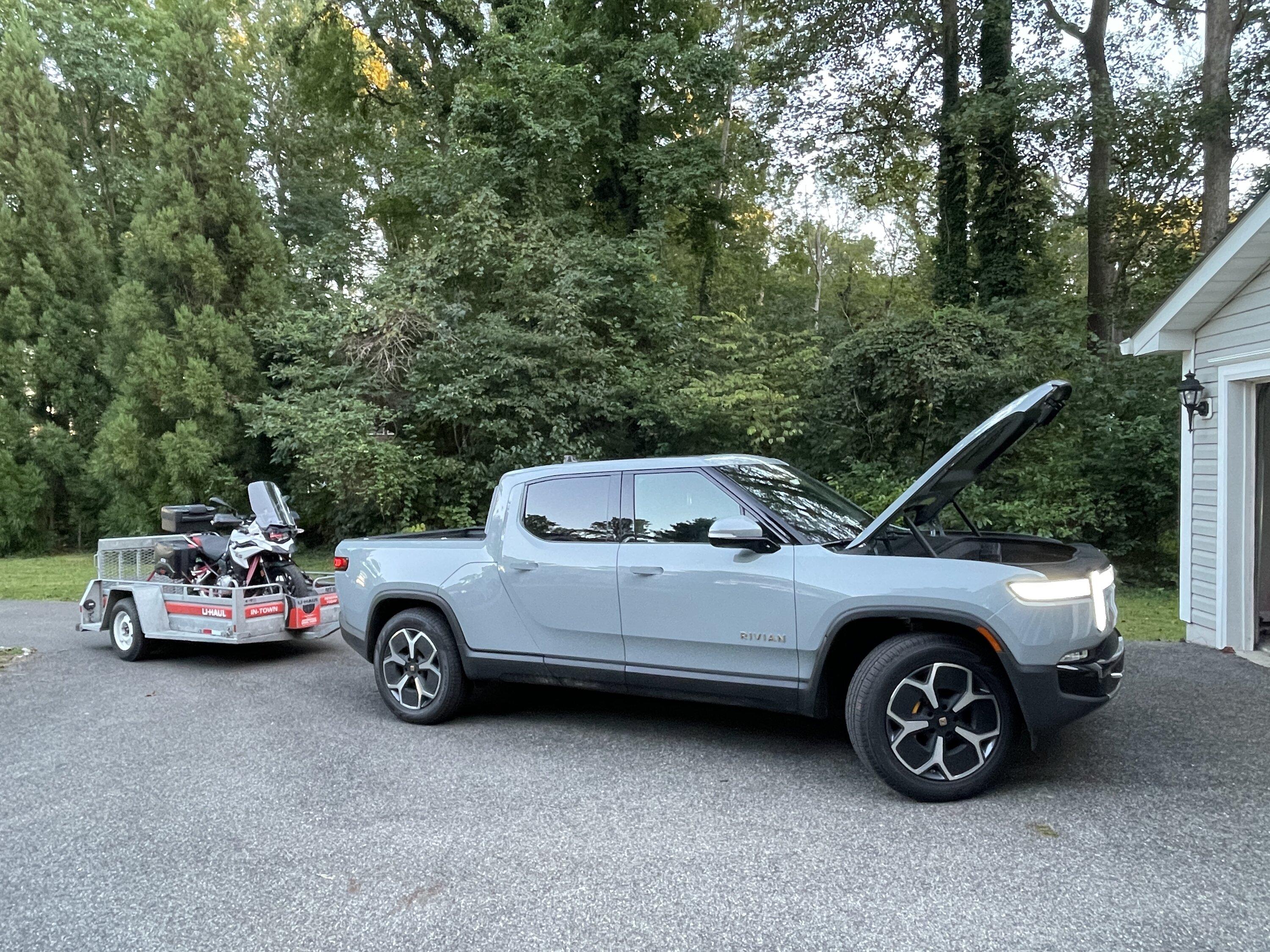 Rivian R1T R1S 2500 Miles with Trailer in Tow with R1T...Concluded! 23612C3A-C6BD-4E95-8309-CD3911B66CD1