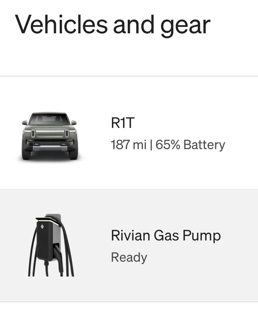 Rivian R1T R1S Naming your vehicle in app or vehicle settings? Screenshot_20220902-085252_Rivian