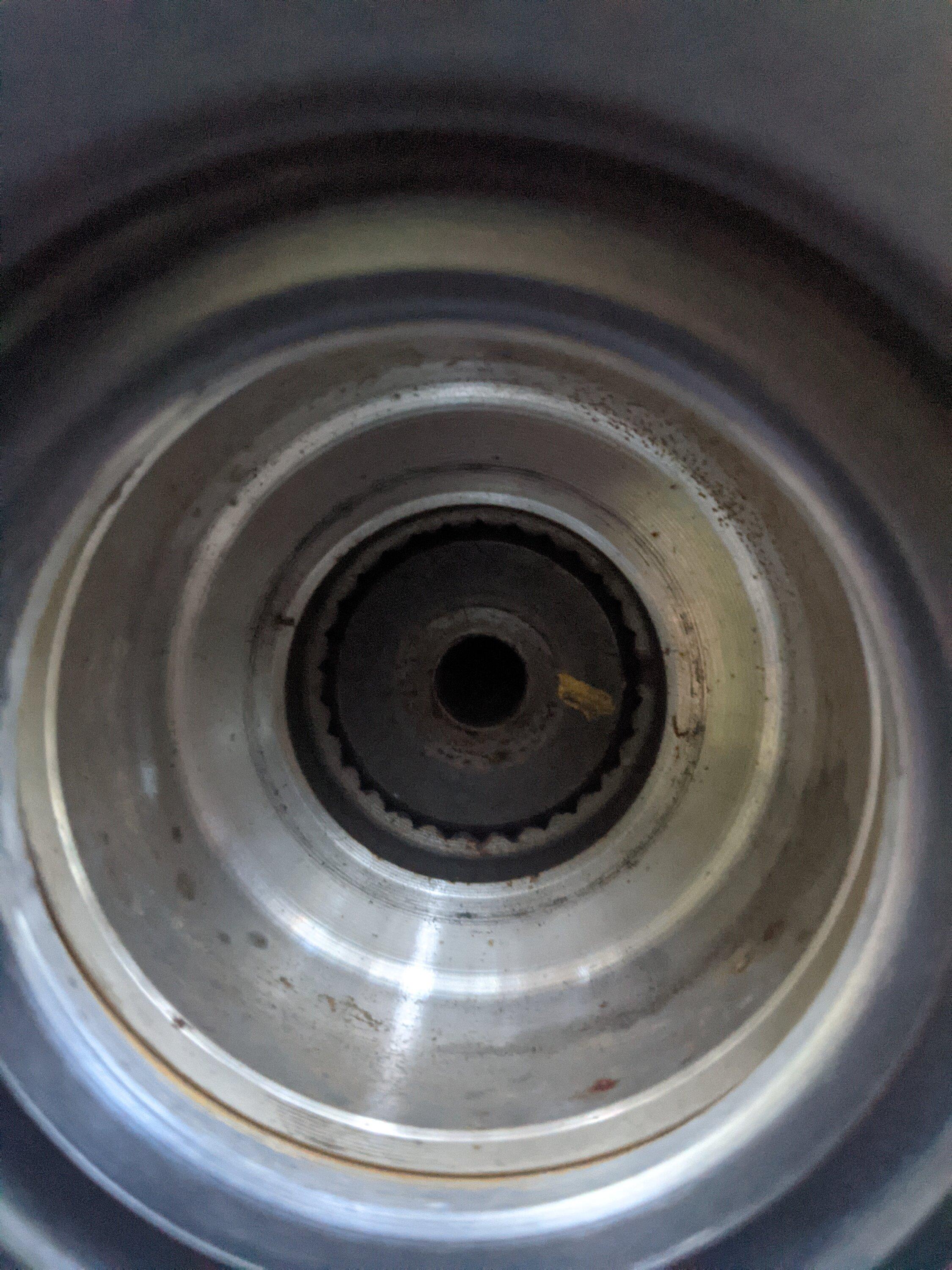 Rivian R1T R1S Not just a missing center cap after all.  Yikes. (Lost bolt that holds the axel to the hub) PXL_20220902_142220655.MP
