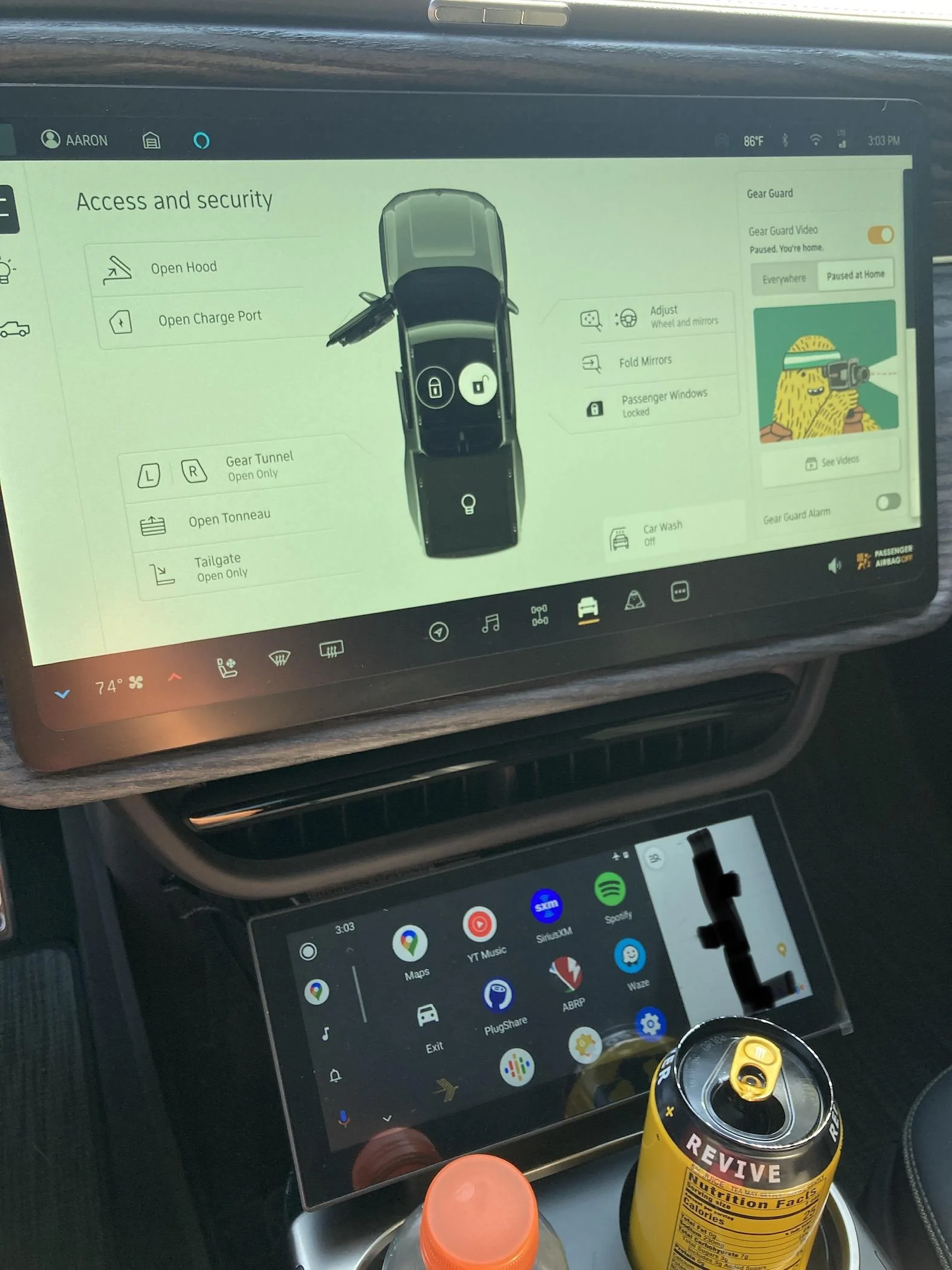 Rivian R1T R1S I added CarPlay to my R1T 1C532539-3B05-4F29-AD55-4A37B477626F