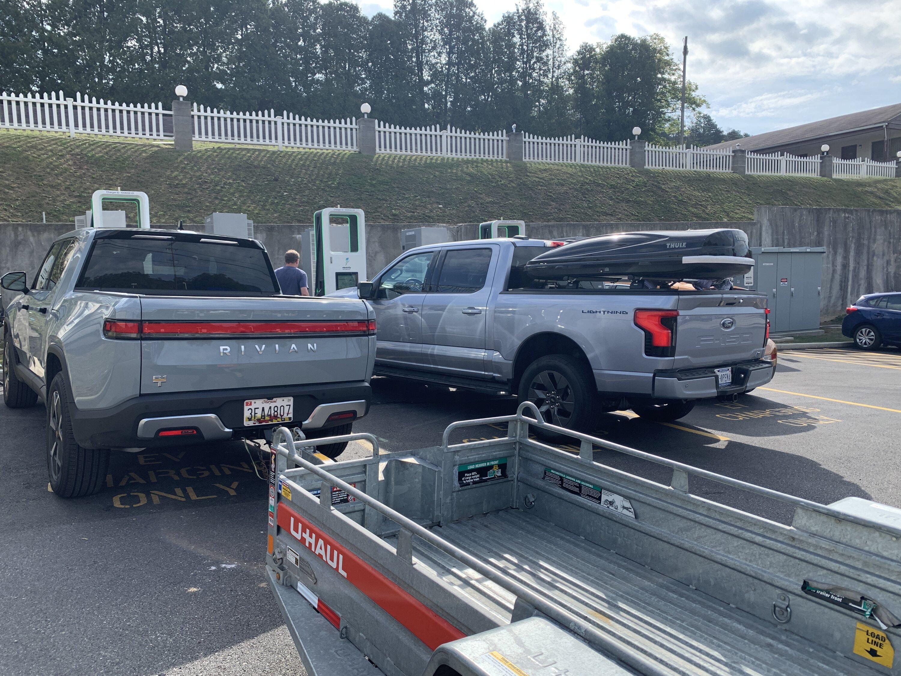 Rivian R1T R1S 2500 Miles with Trailer in Tow with R1T...Concluded! C8BF7F3B-980B-4C66-8C12-F36C42D3480D