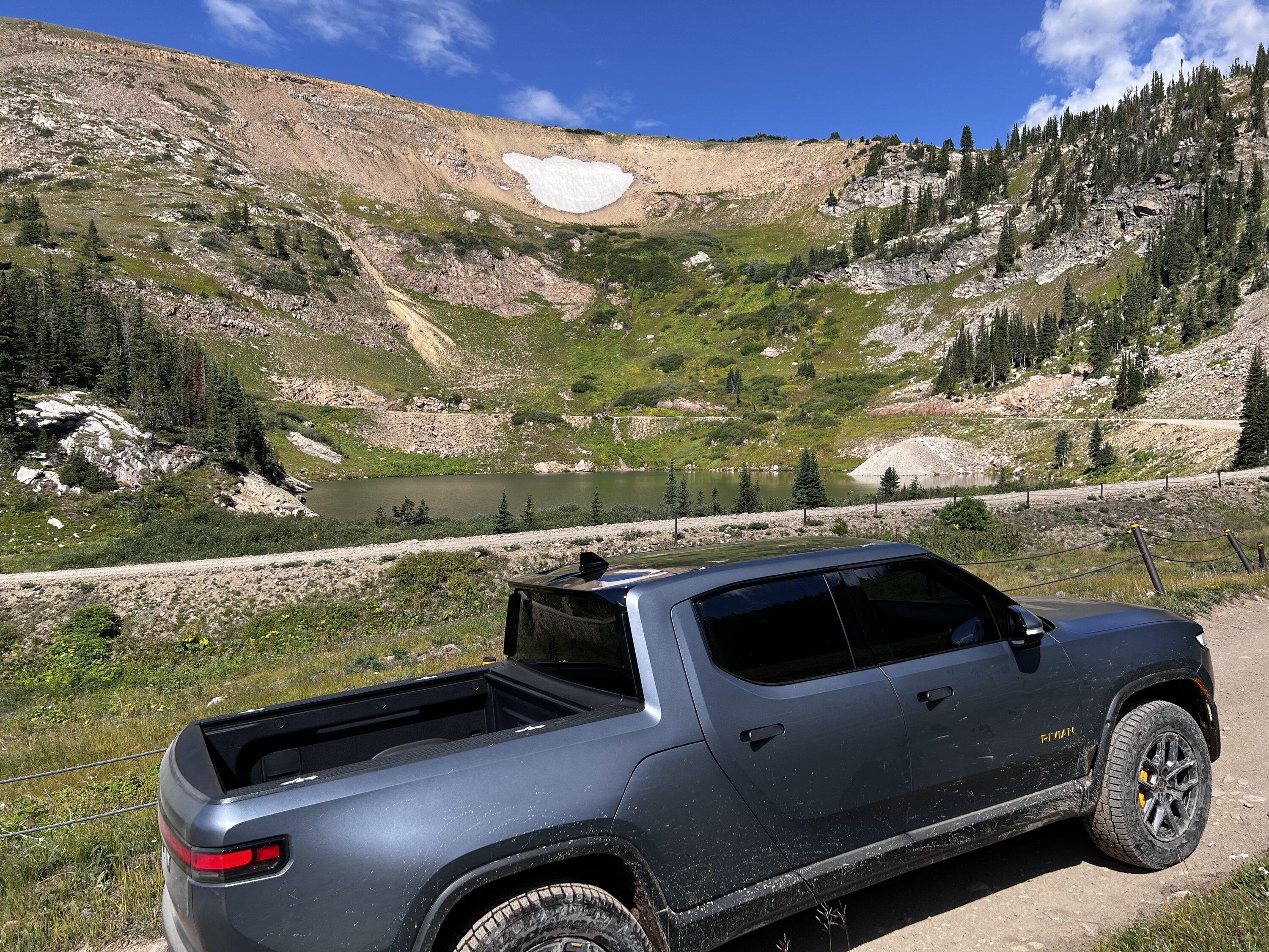 Rivian R1T R1S R1T off-road in CO IMG_3314