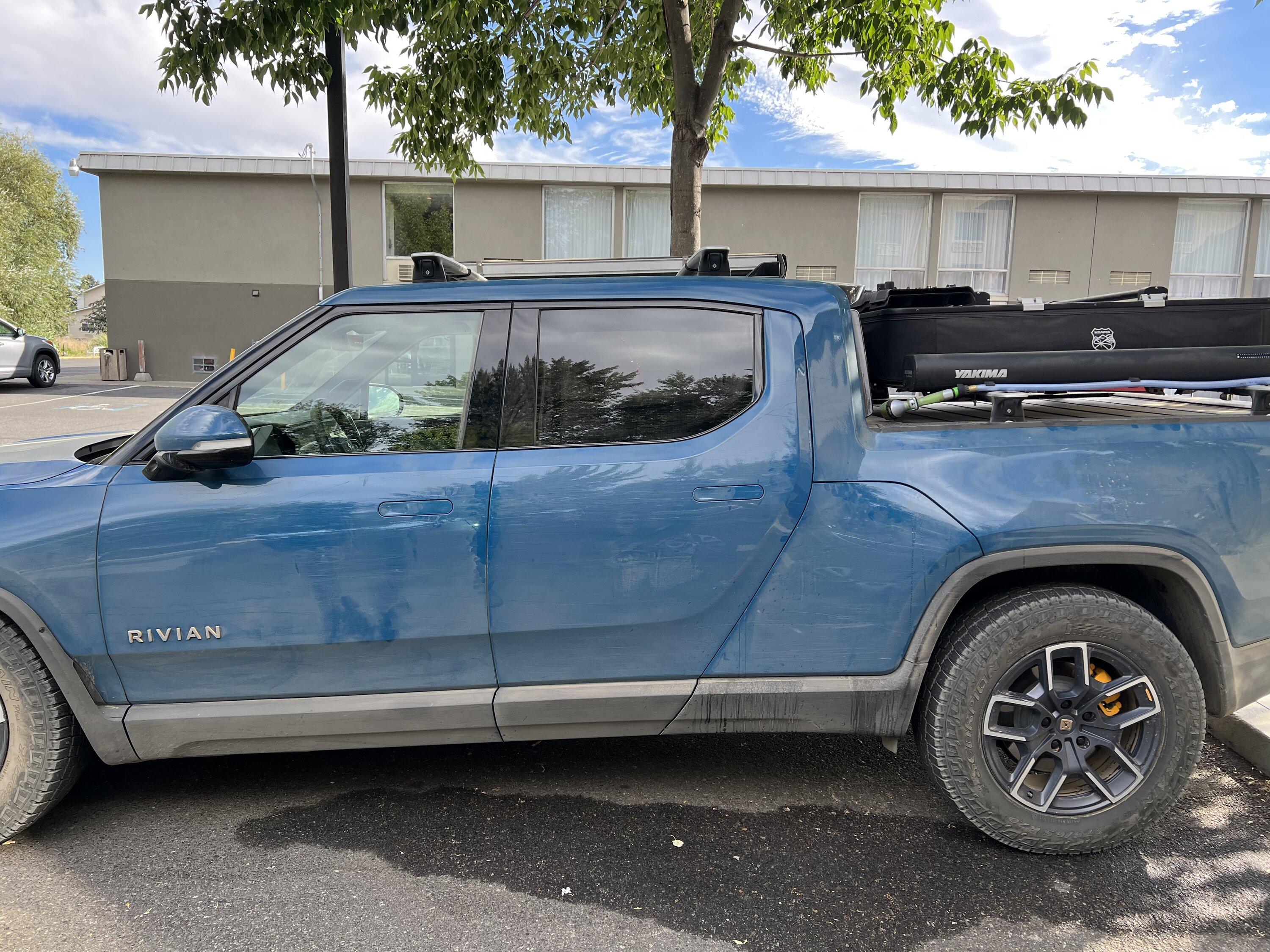 Rivian R1T R1S Broken Suspension on R1T ? during PNW Rivian group trip: WA BDR. 27A7373C-BD81-4566-9049-990F16601A84