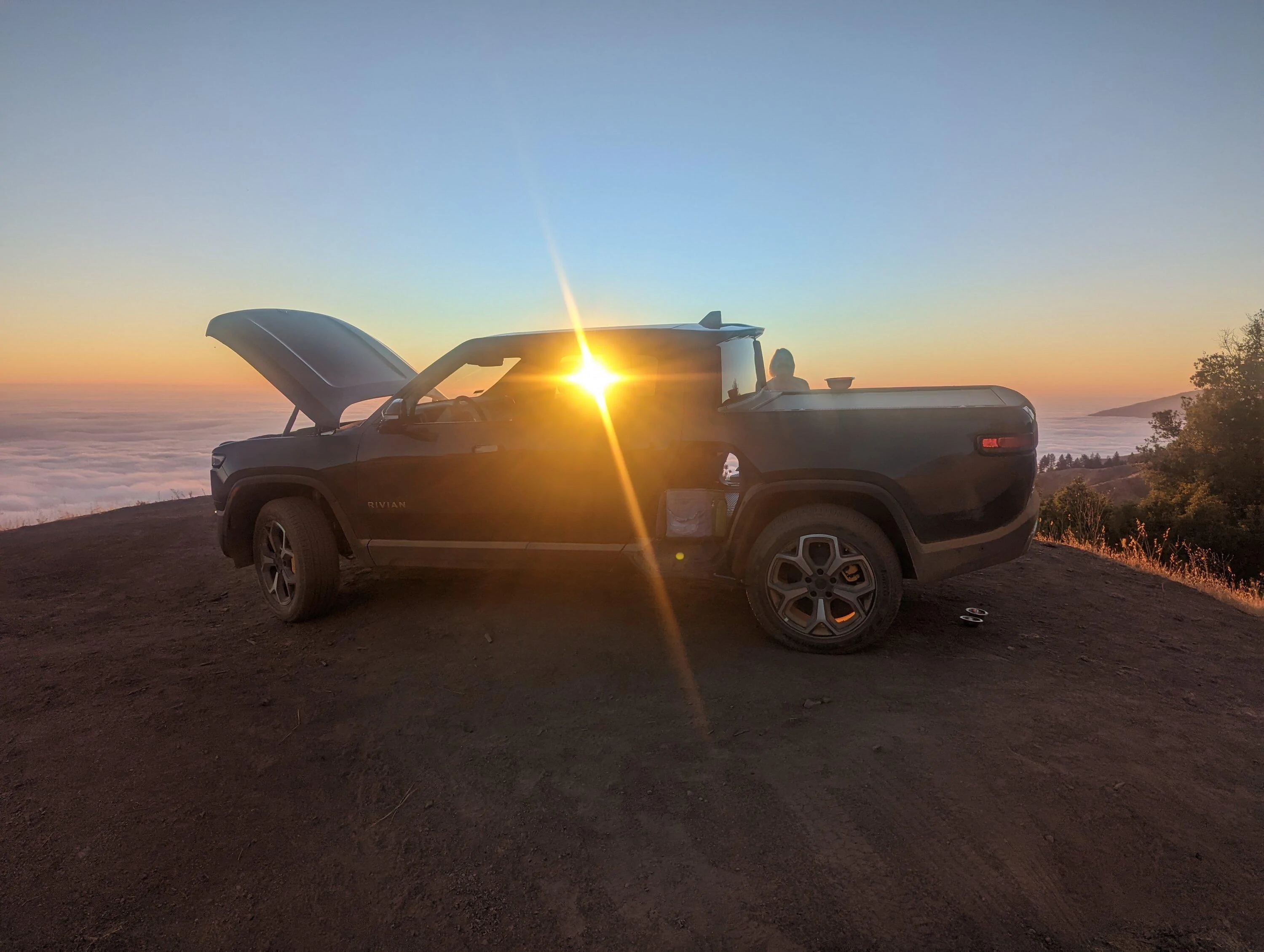 Rivian R1T R1S 2 trips in (w/ camping at Big Sur and Sonora Pass) -- impressions & photos PXL_20220821_024547271