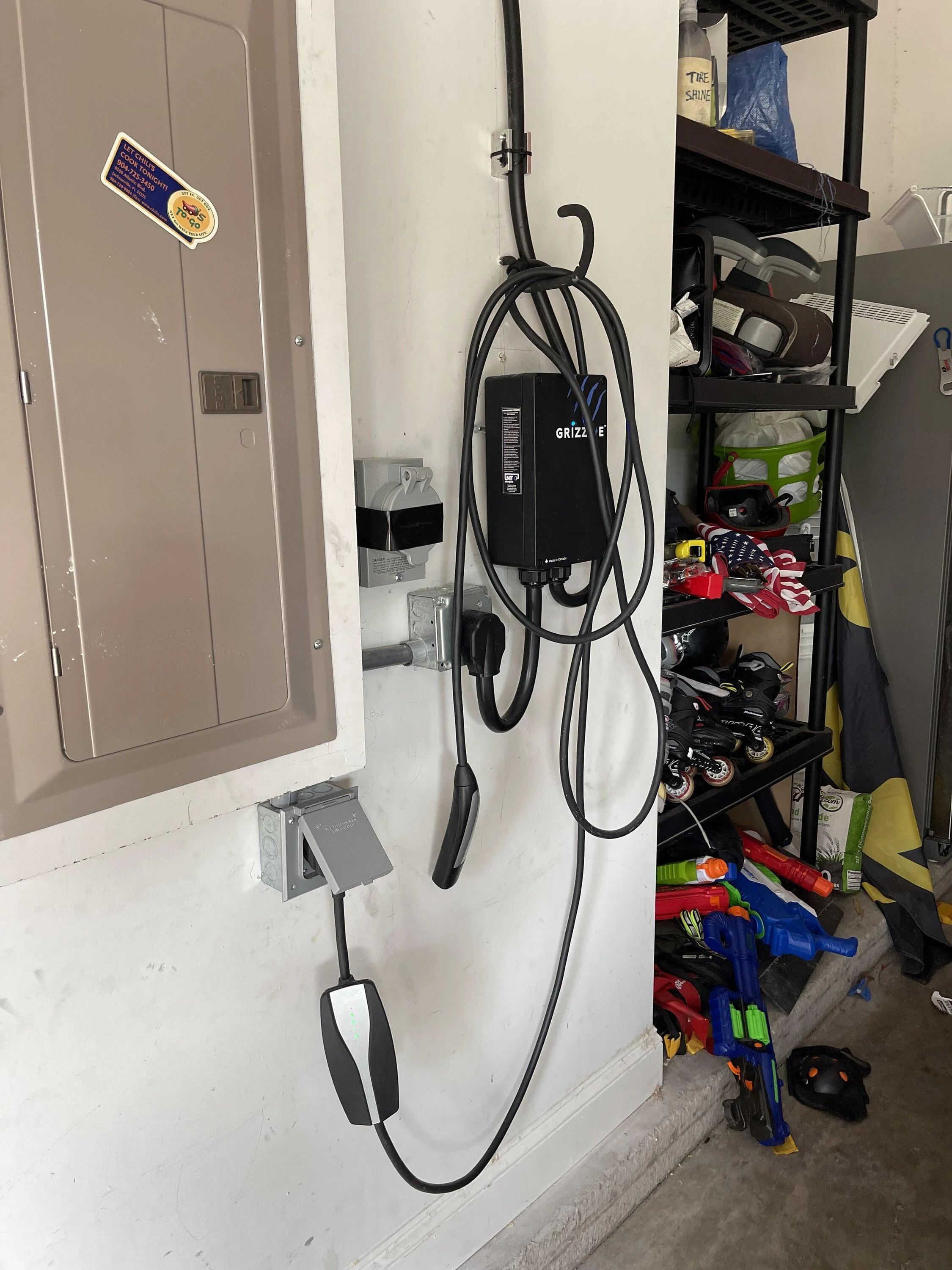 Rivian R1T R1S Show off your Level 2 Home Charger installs here IMG_5698