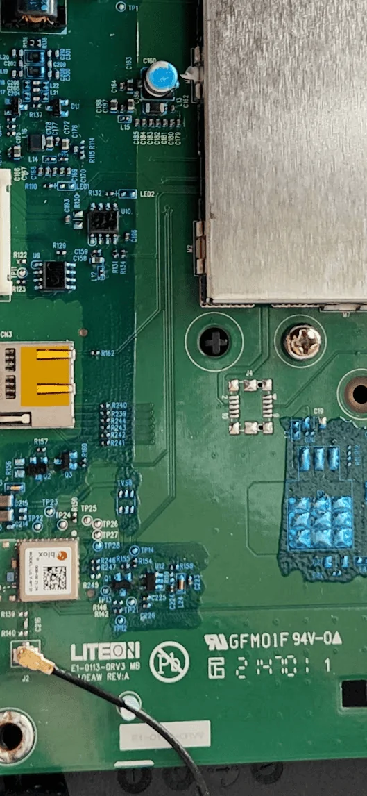 Rivian R1T R1S What is this 2 wire terminal for on the Rivian charger PCB? 1662486894917