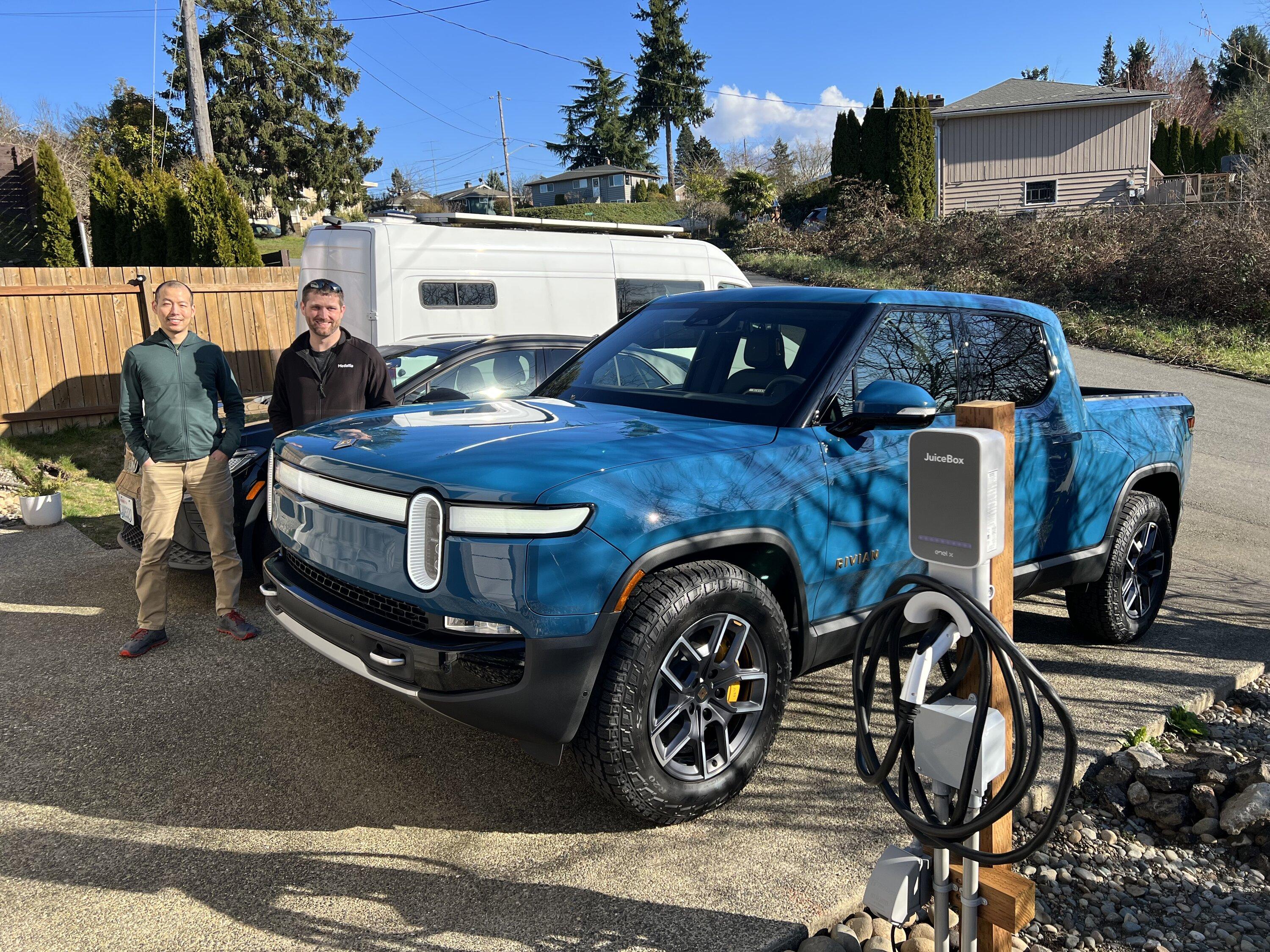 Rivian R1T R1S Show off your Level 2 Home Charger installs here 4AE70D07-5F48-4F18-BE9C-D38EE204EDAE