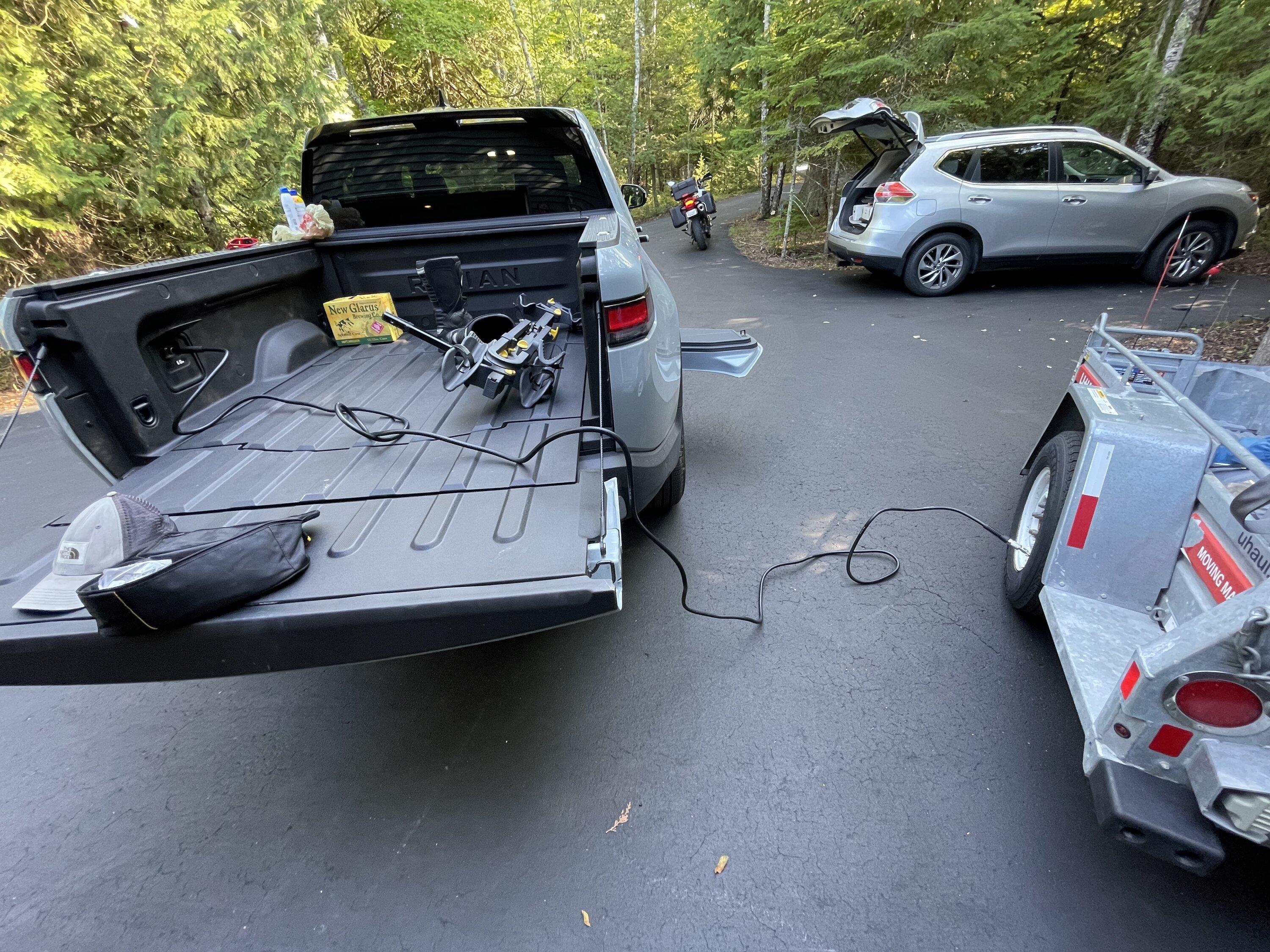 Rivian R1T R1S 2500 Miles with Trailer in Tow with R1T...Concluded! IMG_3728.JPG
