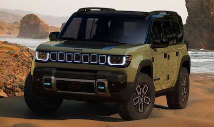 Rivian R1T R1S ⚡️ 2024 Jeep Recon EV Announced! (Off-Road Capable BEV That Looks Like a Bronco) 2024-jeep-recon-front-view-